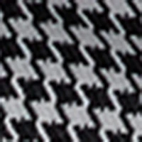 Houndstooth Collared Cropped Jacket - Image 5