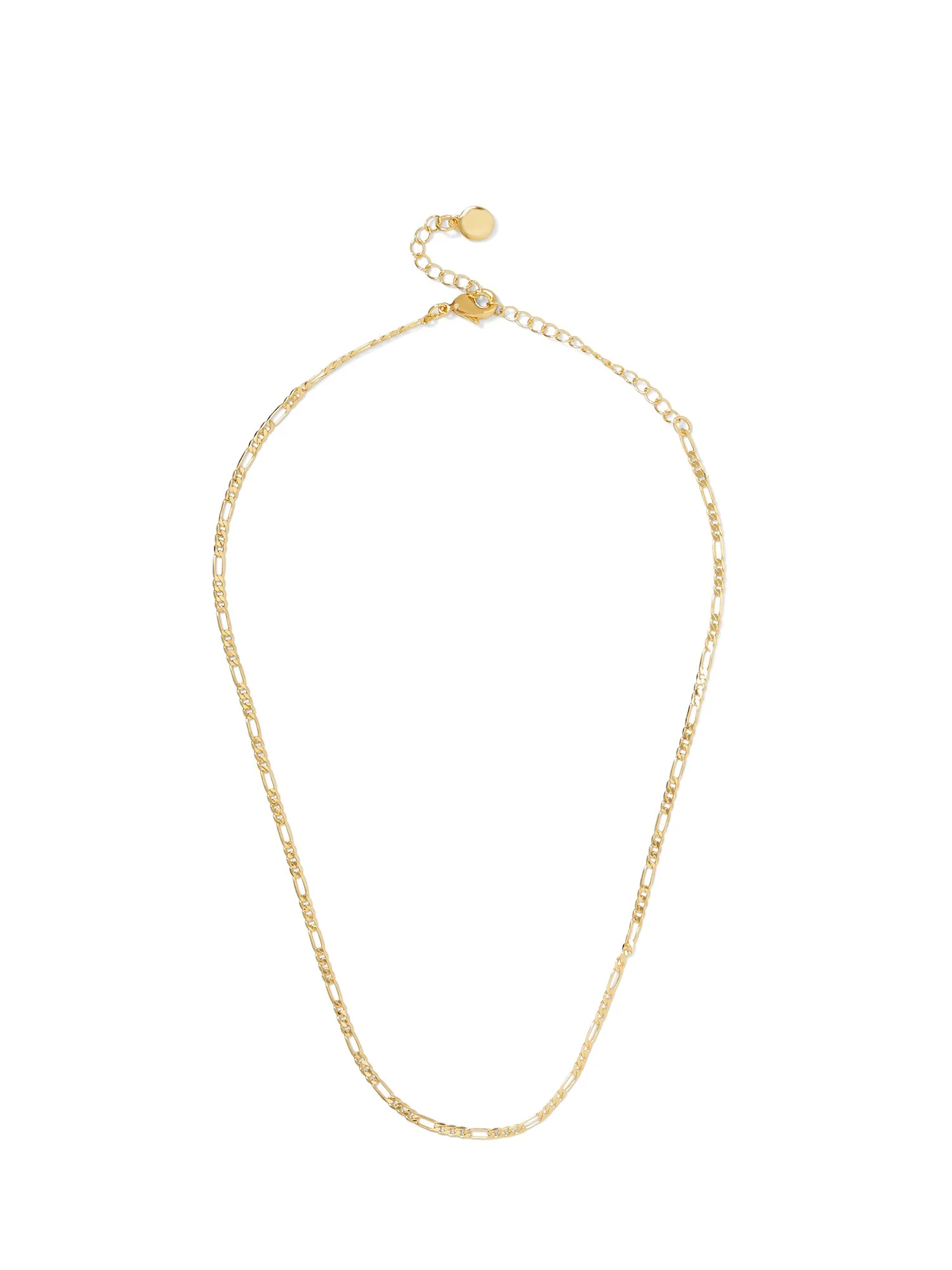 Radiant 14K Gold Figaro Chain Necklace - Brands We Love