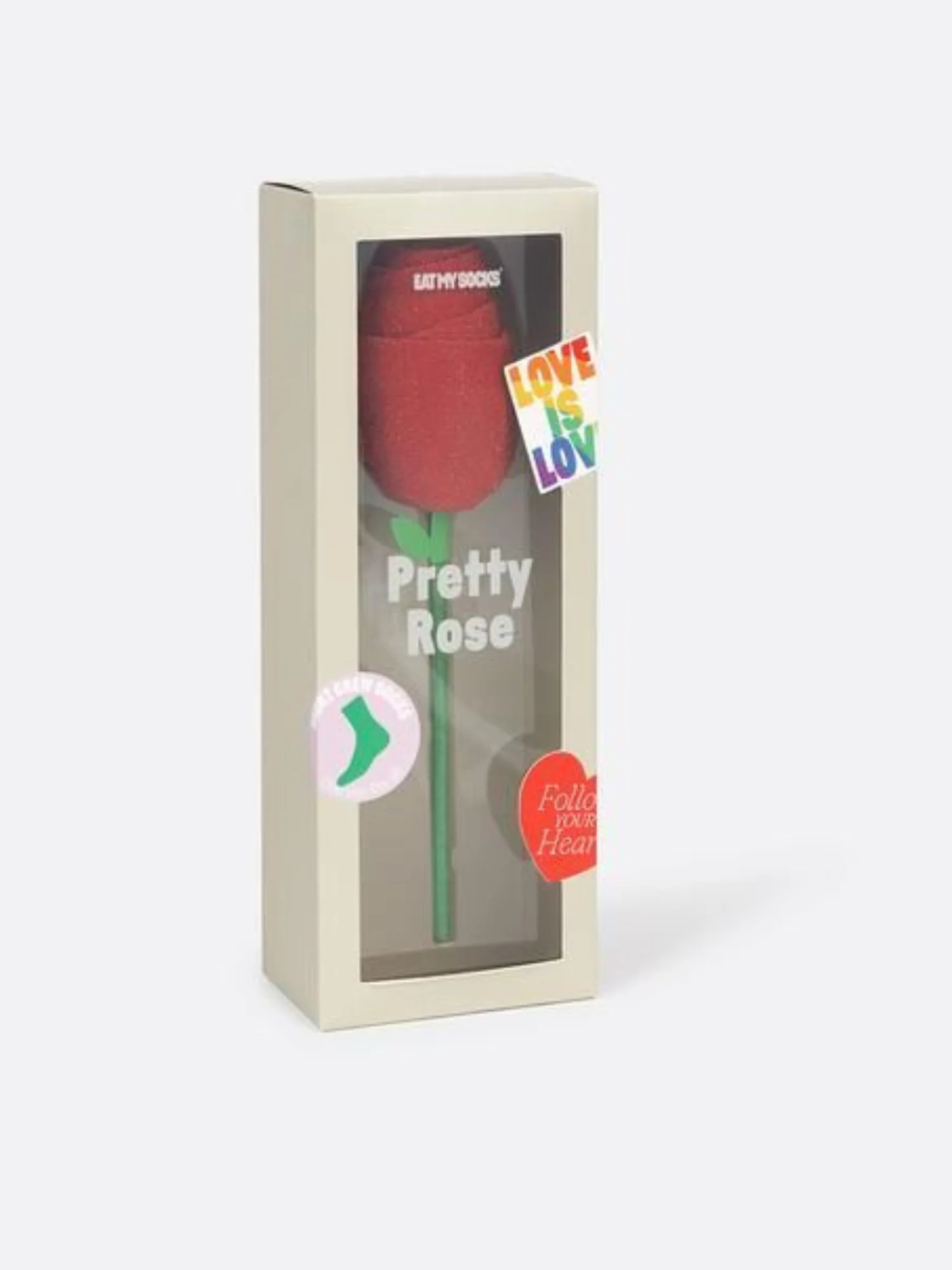 Pretty Rose Lurex Socks - Eat My Socks
