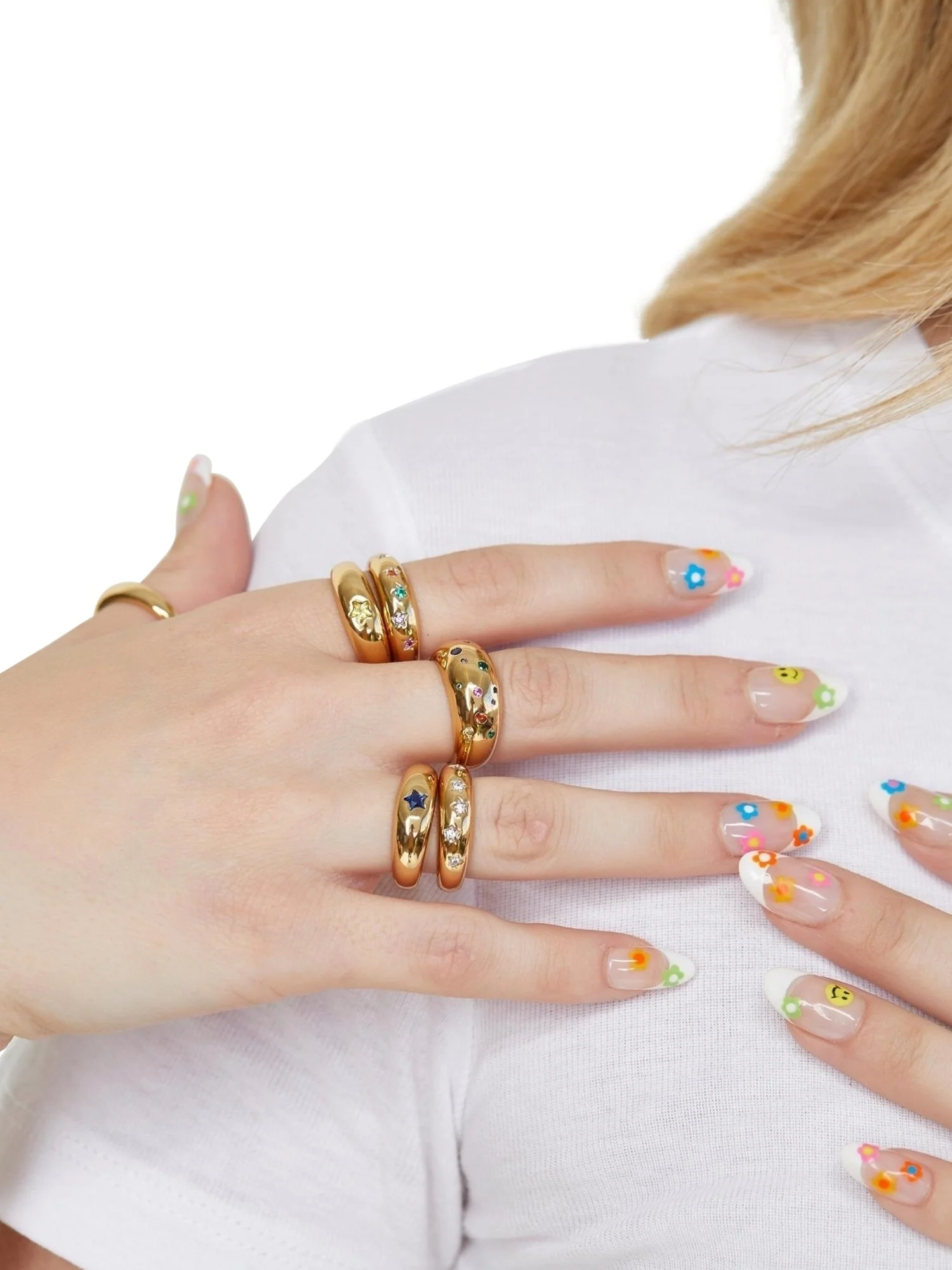 Petit Moments 18K Gold-Plated CZ Stardust Ring - Brands We Love - Image 3