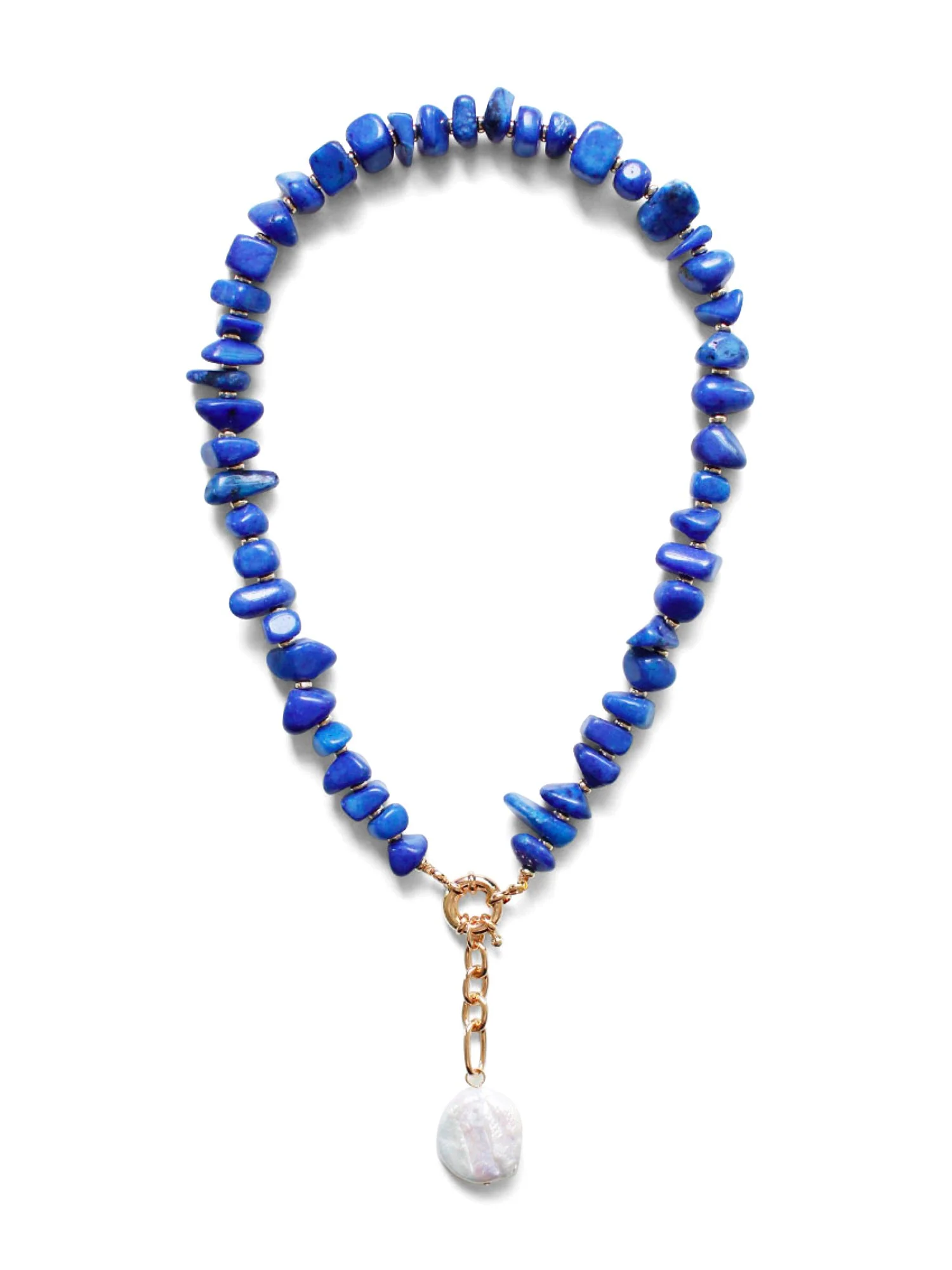 Siete 18K Semi Precious Gold-Plated Stone Necklace - Brands We Love - Image 5
