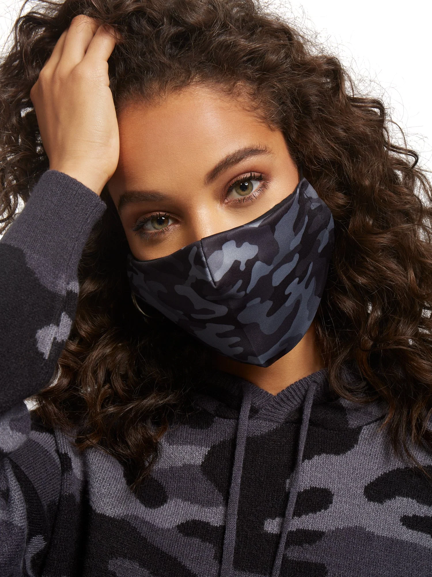 2-Mask Set - Camo-Print & Solid - Image 7