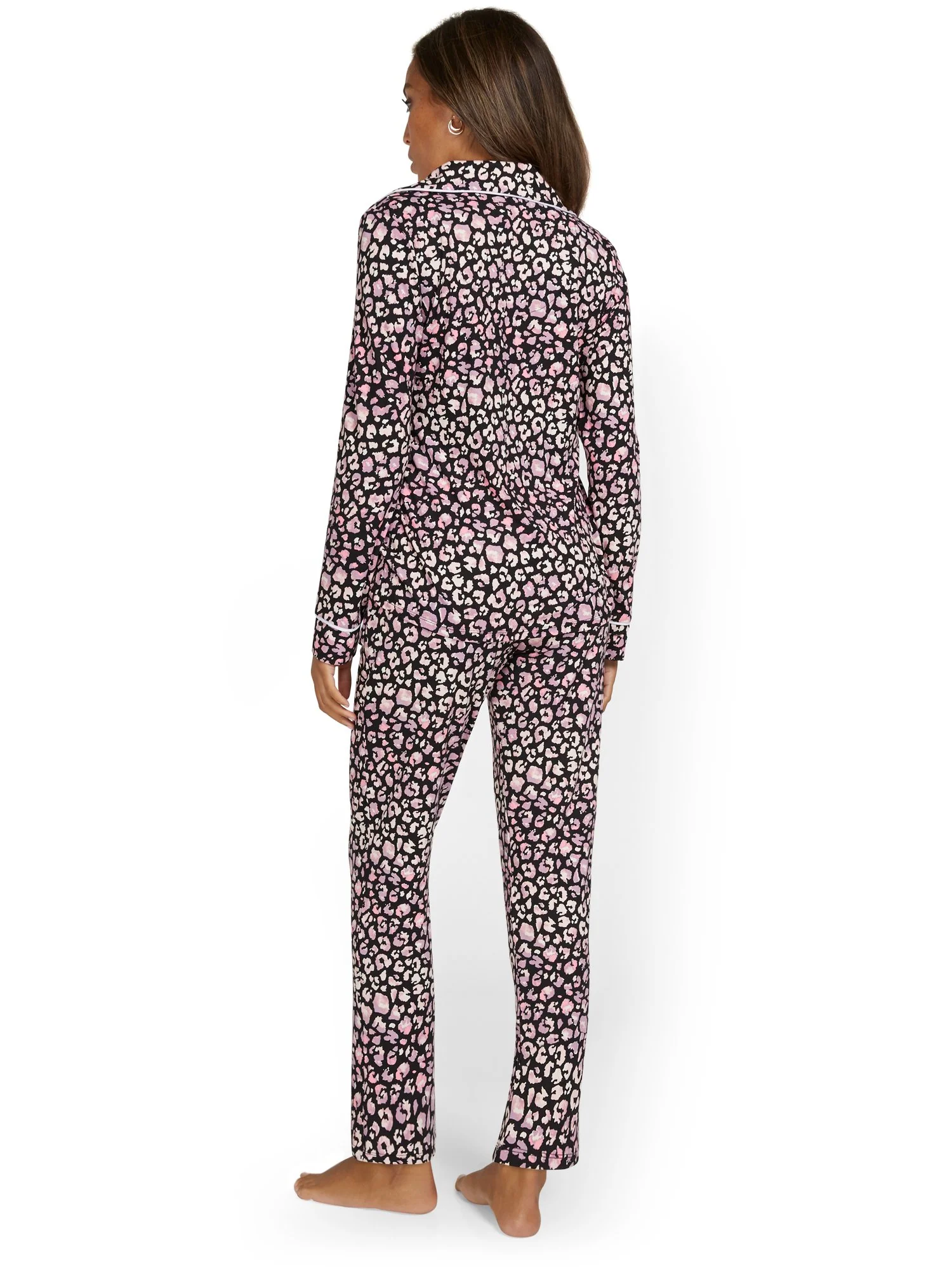 2-Piece Leopard-Print Pajama Set - Image 3