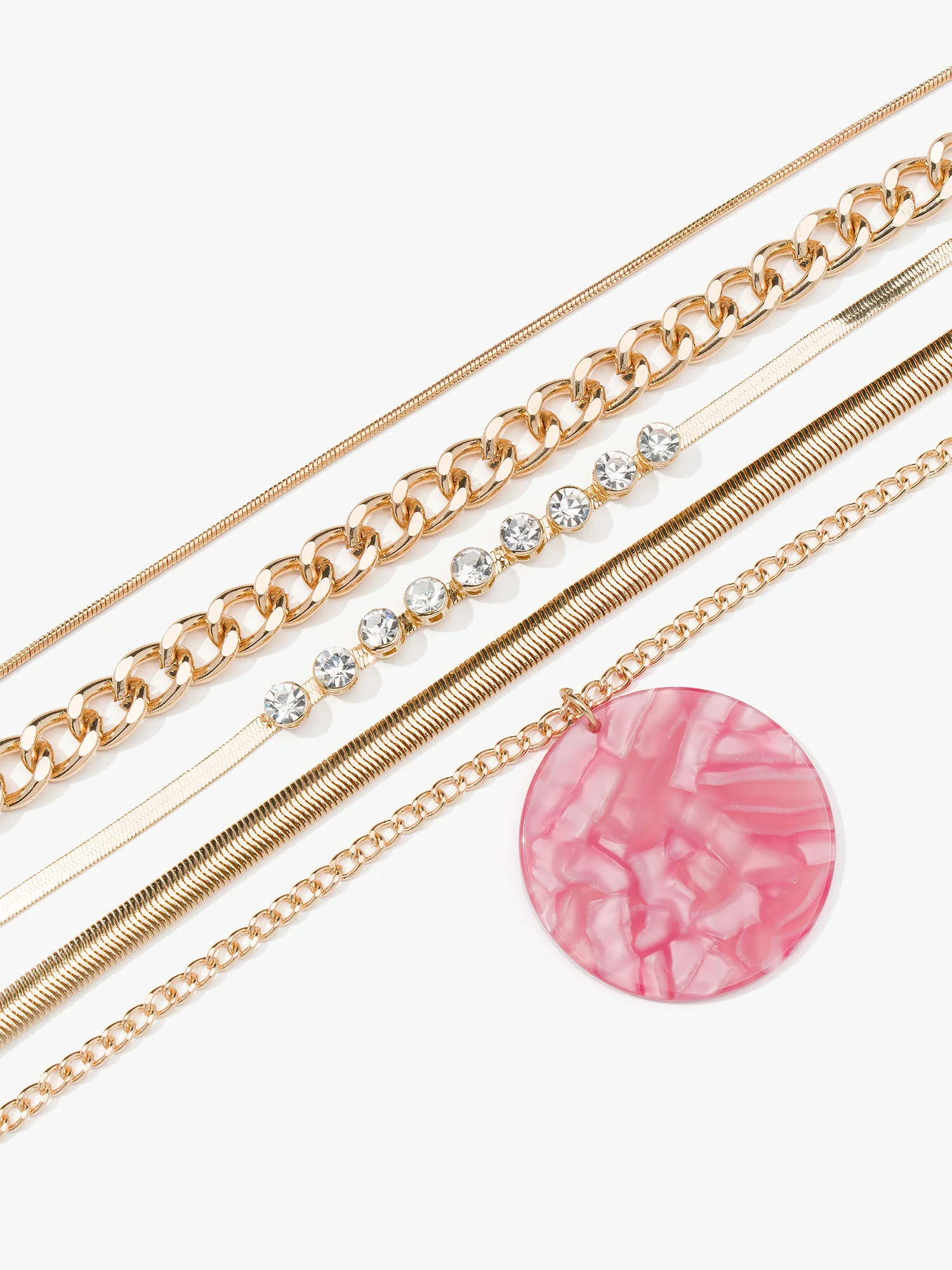 Layered Pendant Necklace - Image 3