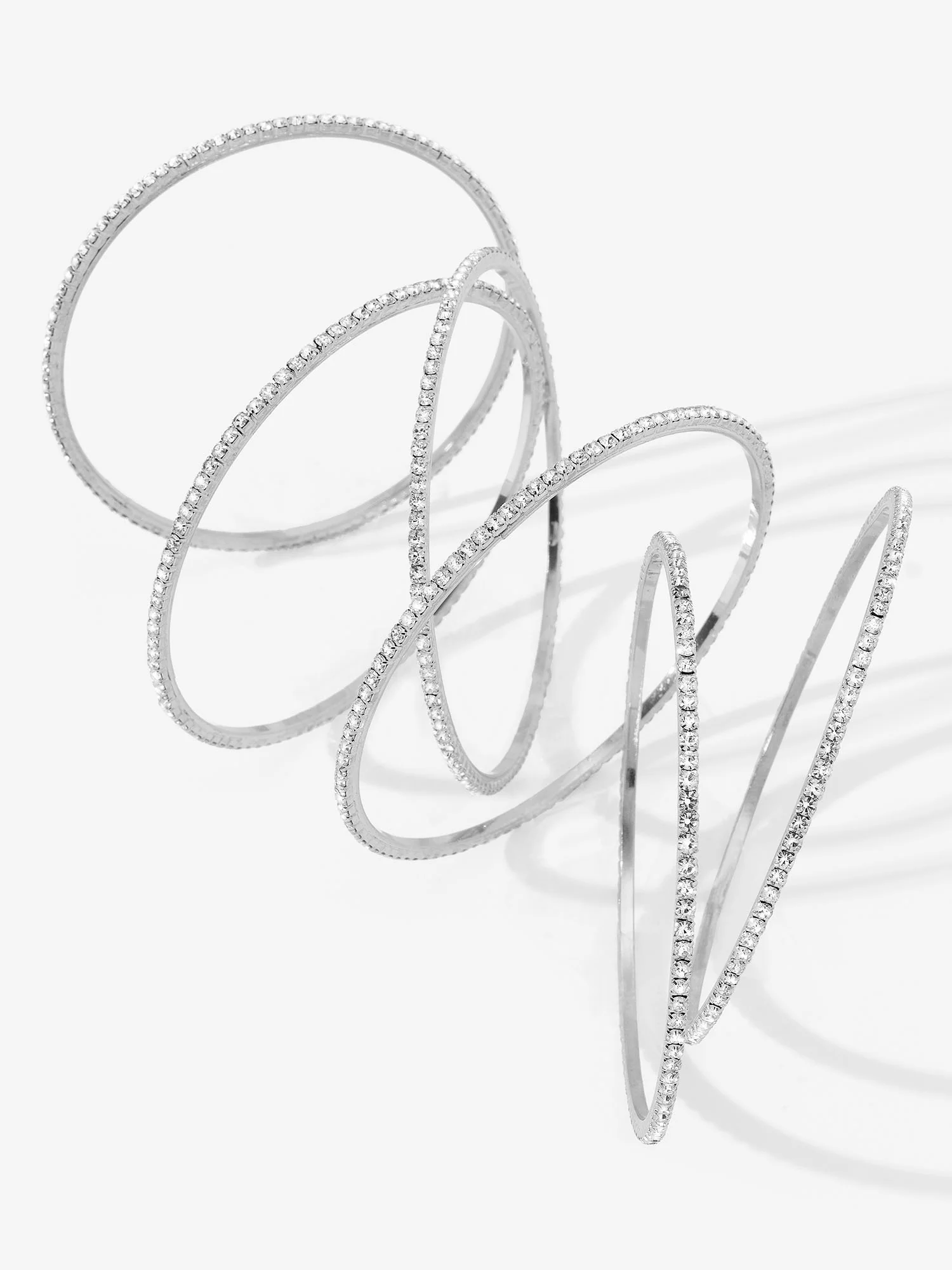 Pave Stone Bangles