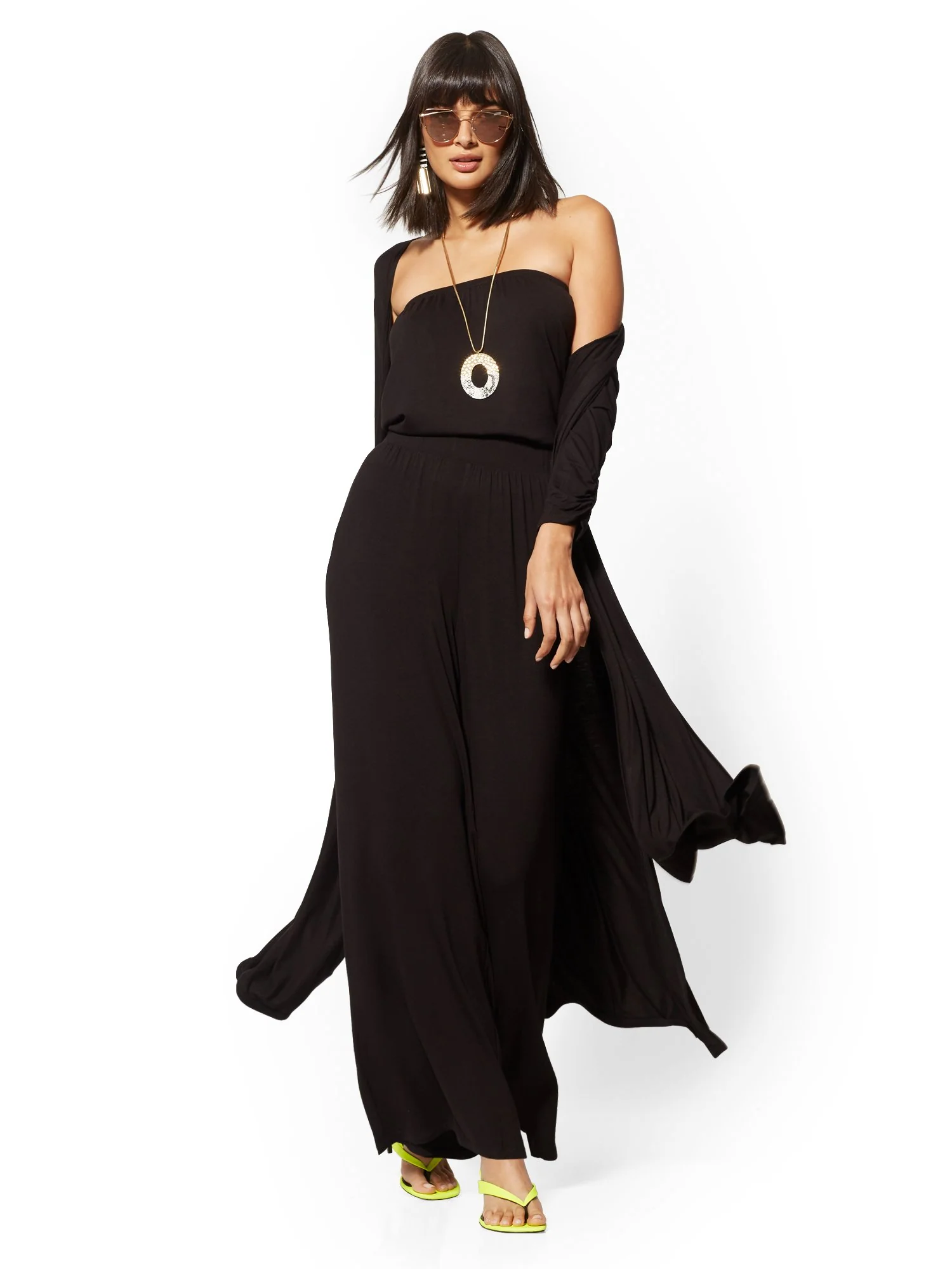 3/4-Sleeve Duster - NY&C Style System - Image 2