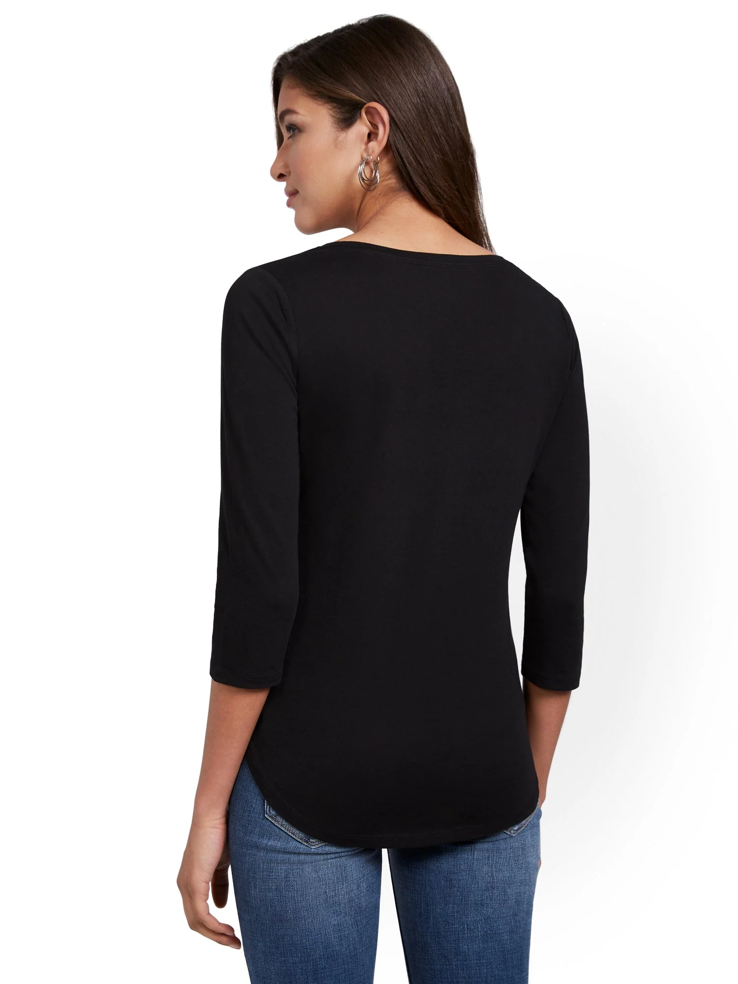 3/4-Sleeve Perfect Tee - Image 3