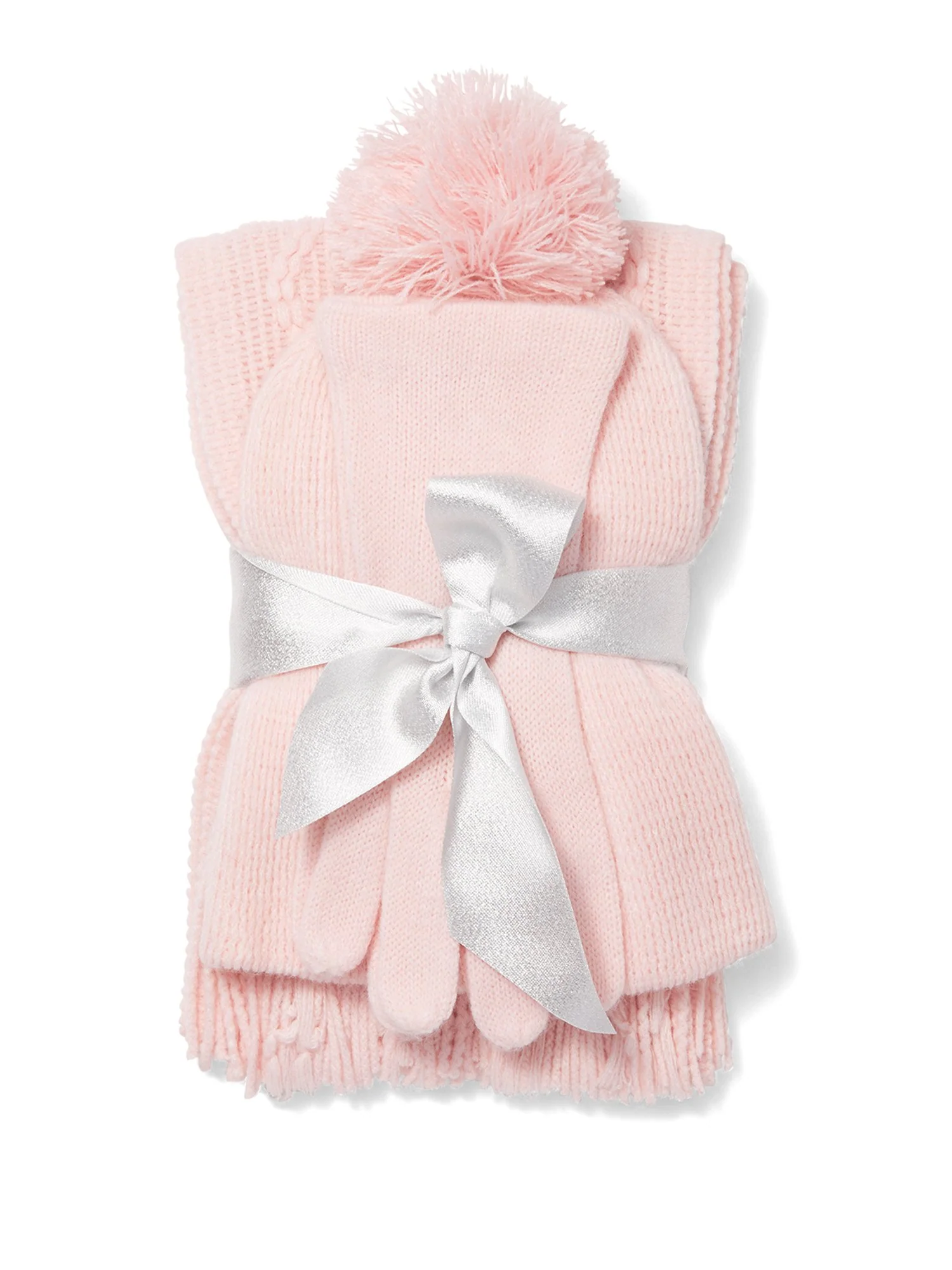 3-Piece Cable-Knit Scarf, Hat & Gloves Set - Image 17