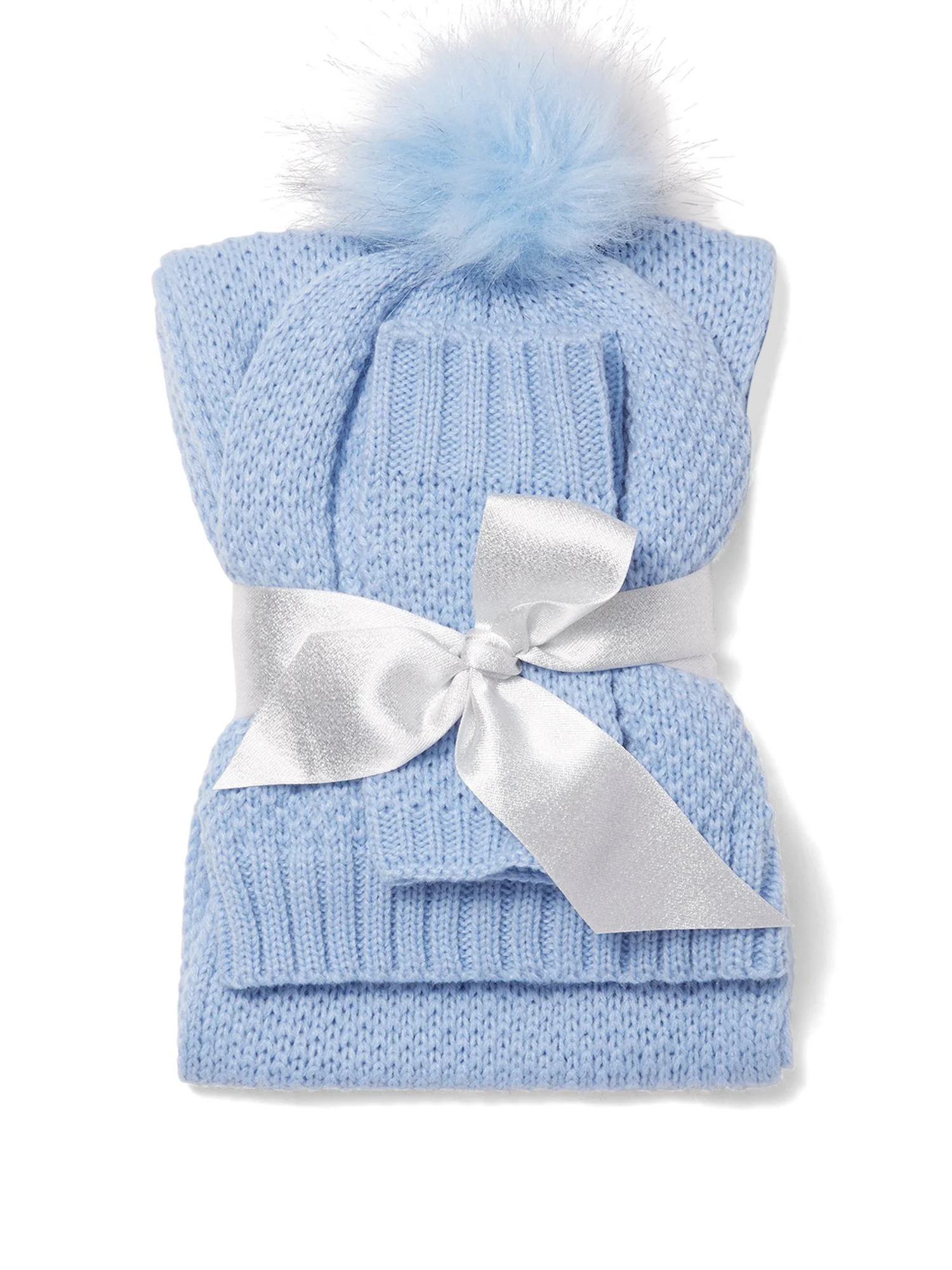 3-Piece Jersey-Knit Scarf, Hat & Gloves Set - Image 11