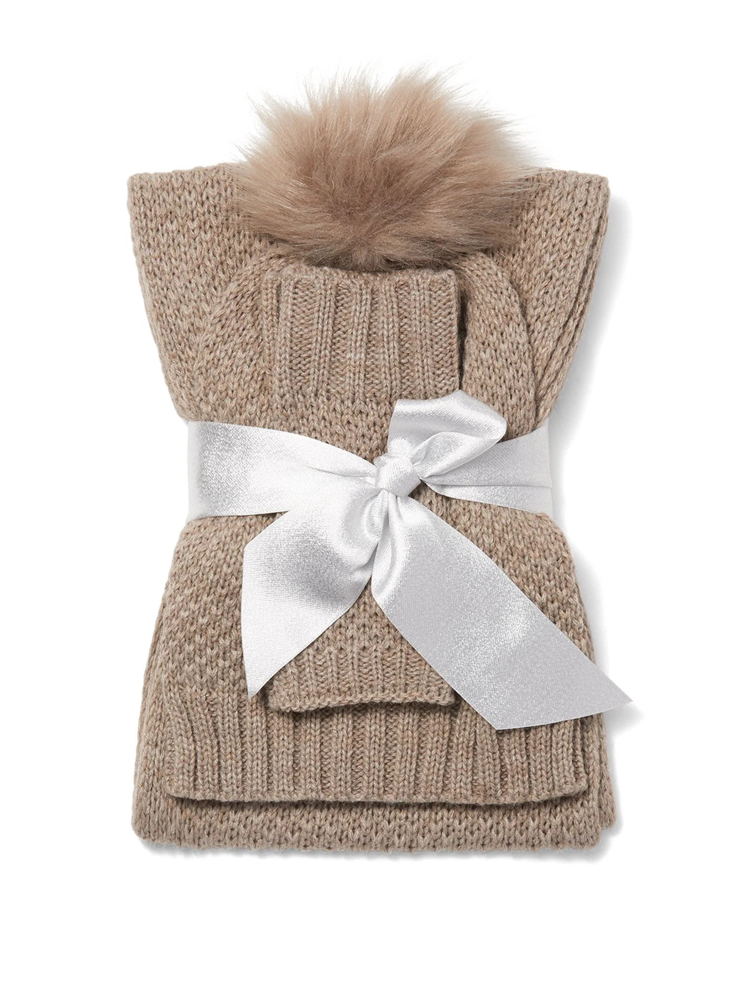 3-Piece Jersey-Knit Scarf, Hat & Gloves Set - Image 15
