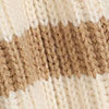 Bold Stripe Faux Draped Sweater Ruana - Image 5
