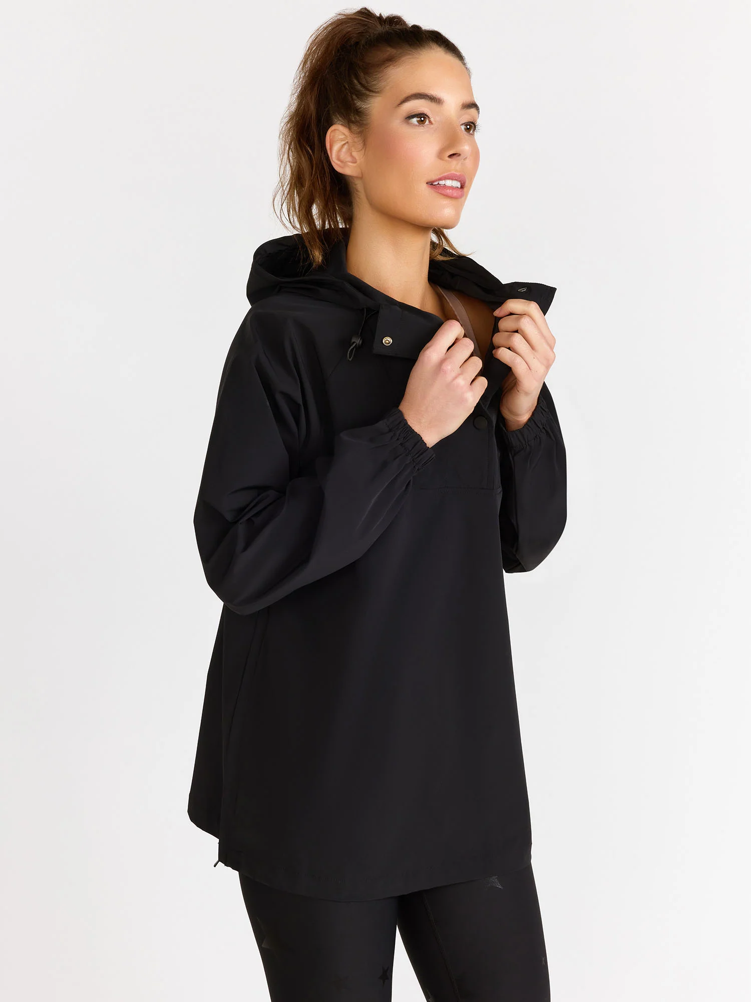 Mono B Snap Front Nylon PU Parka - Brands We Love - Image 4