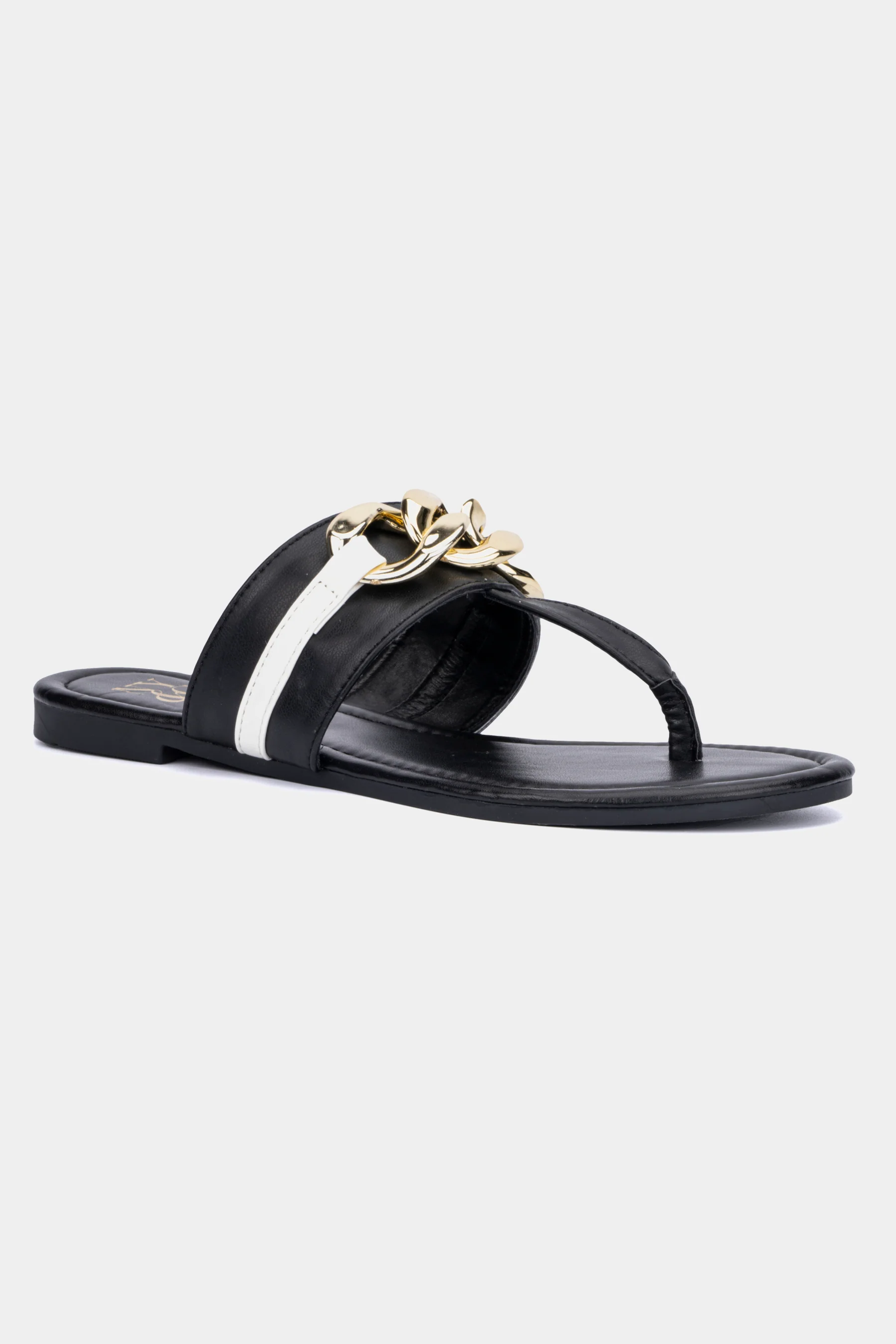 Cassandra Gold Chain Sandals