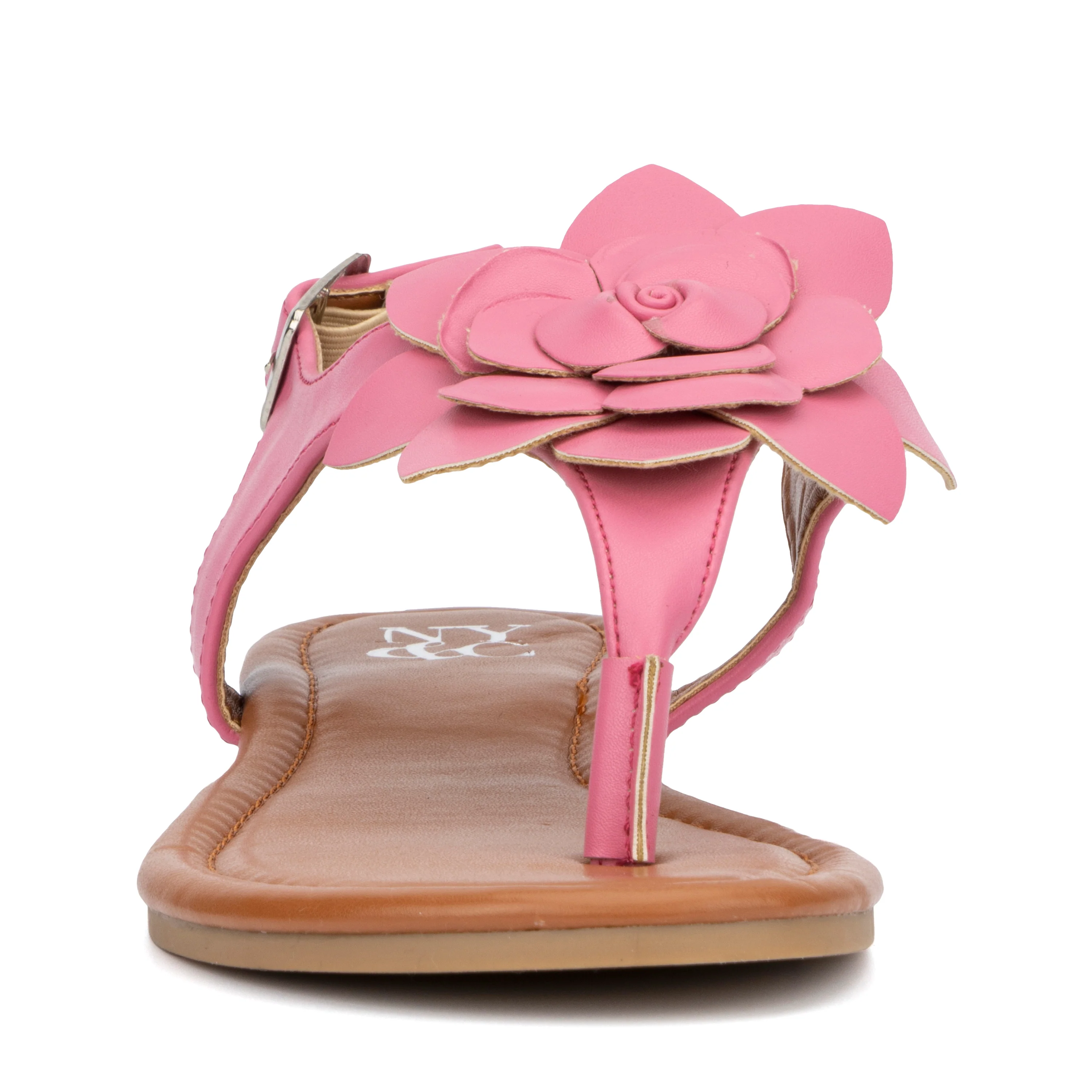 Aurelia Floral T-Strap Slides - Image 11