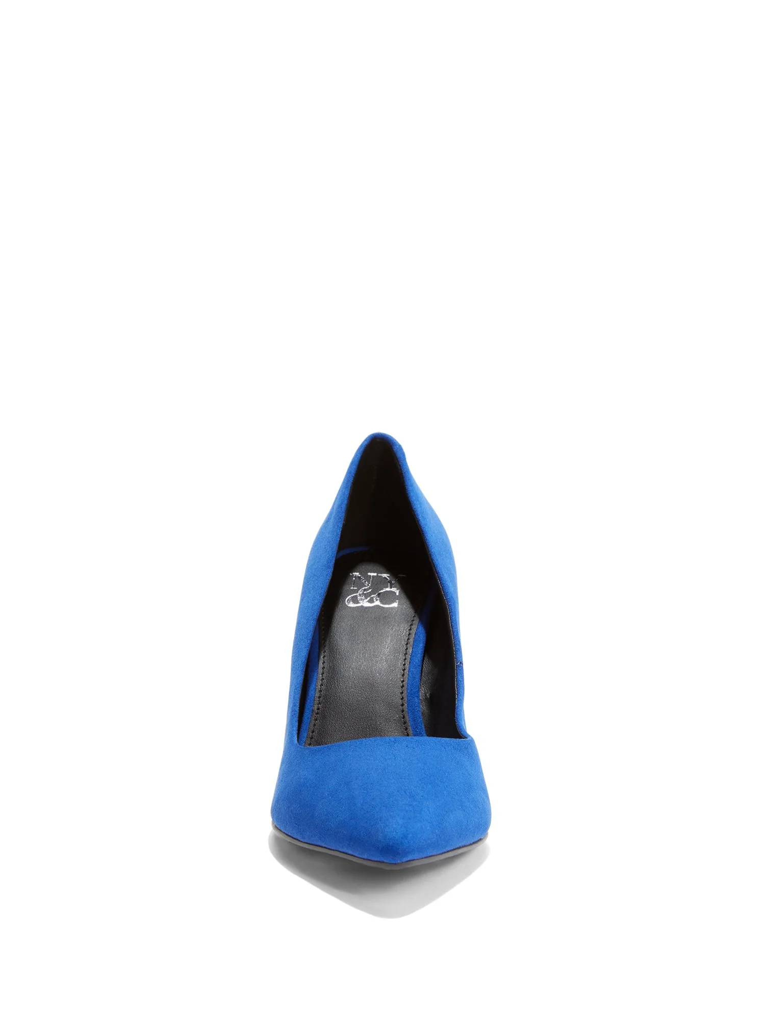 Abby Block-Heel Pump - Faux Suede - Image 6