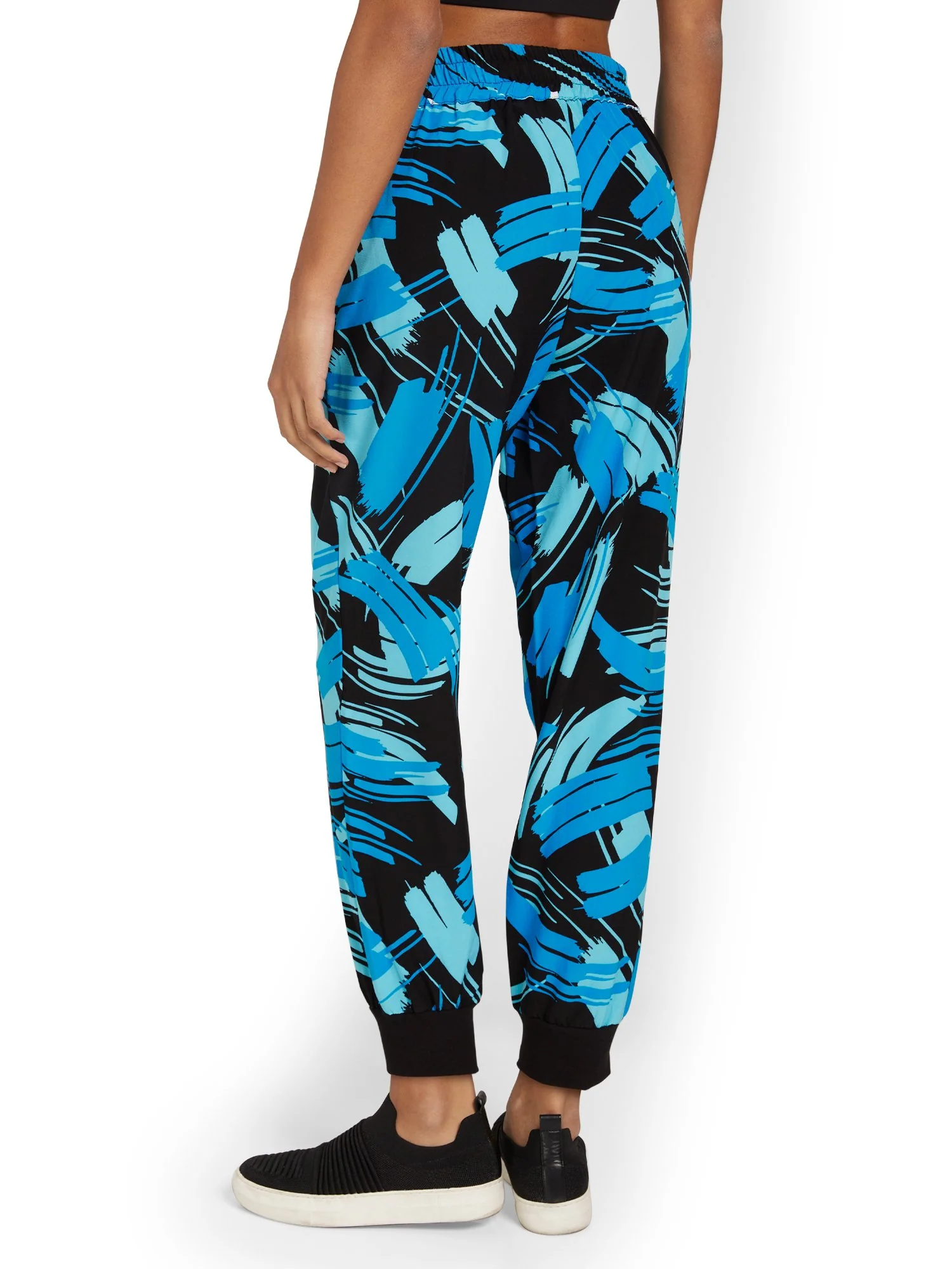 Abstract-Print Woven Jogger Pant - Image 3