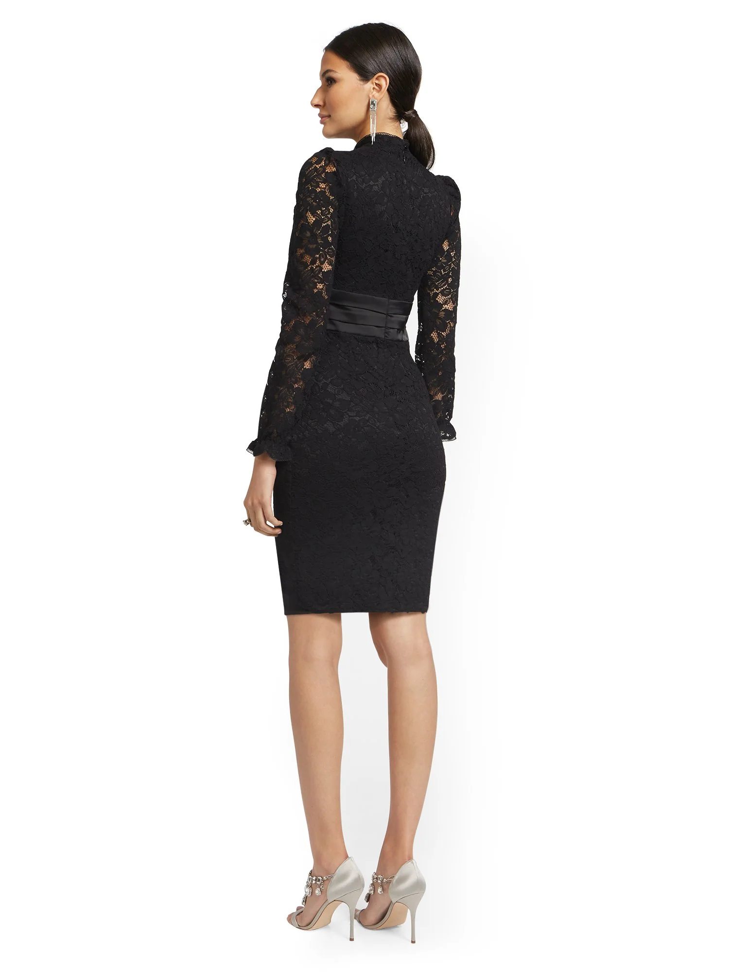 All-Over Lace Dress - Image 3