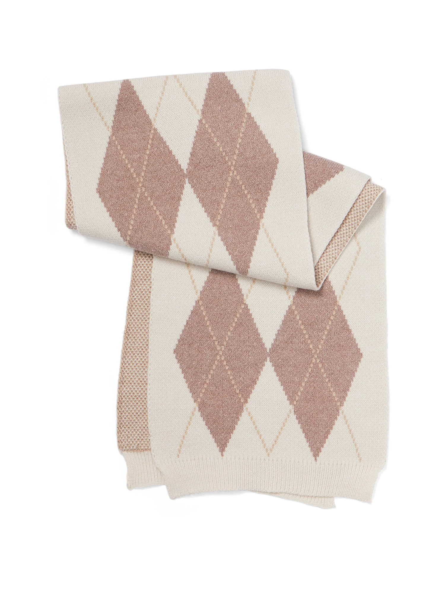 Argyle Knit Scarf - Image 13