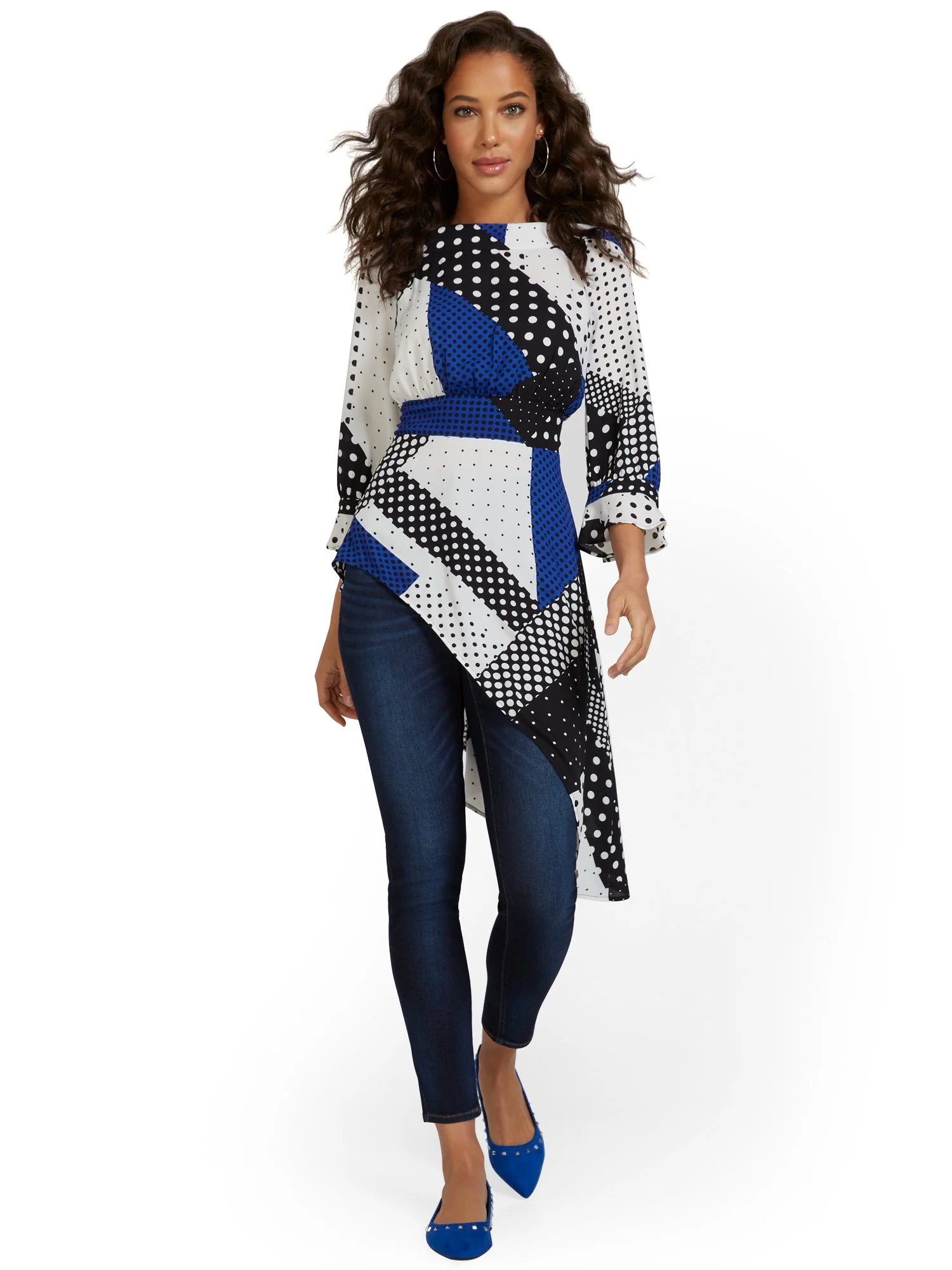 Asymmetrical High-Low Top - Image 2