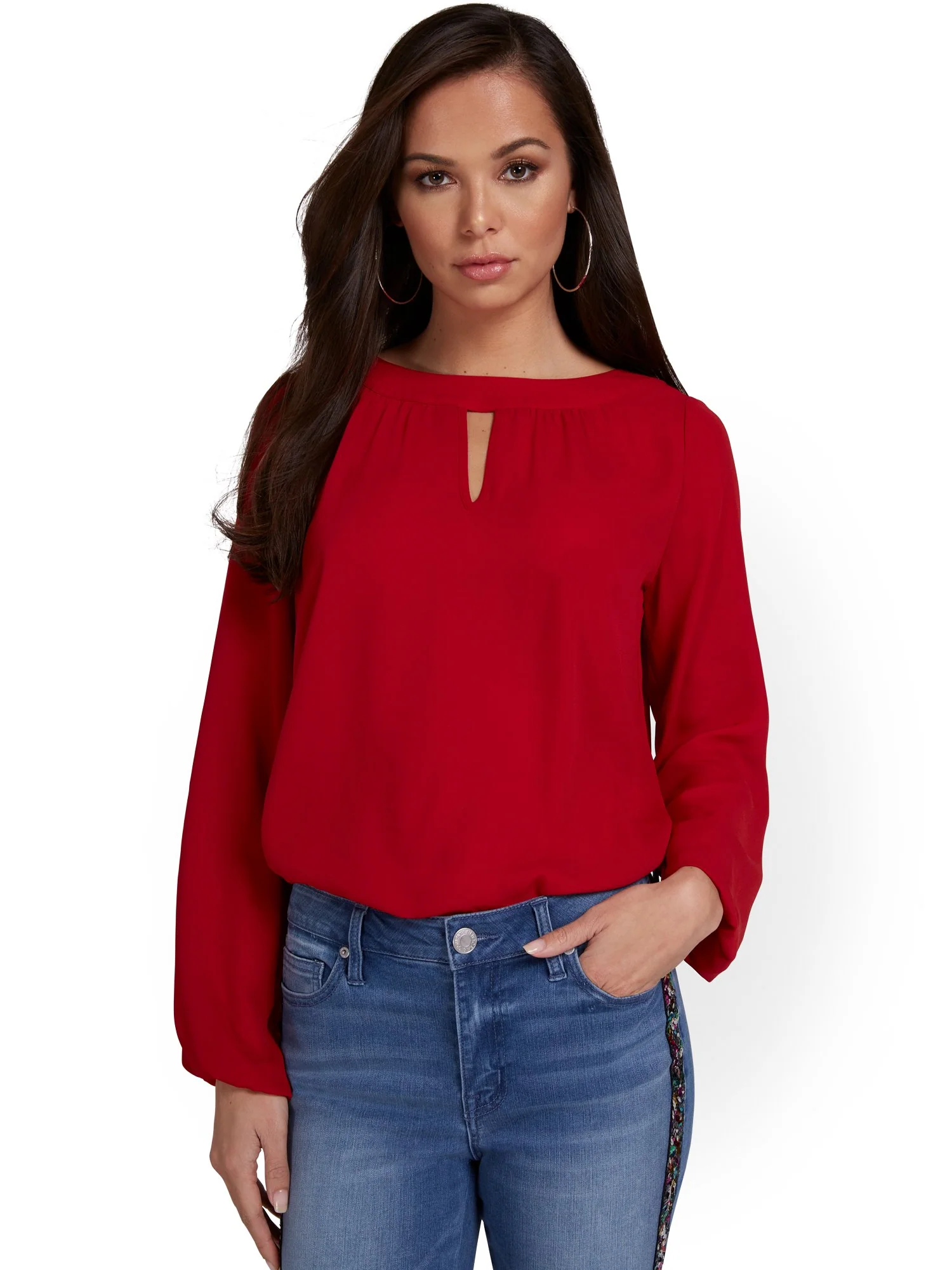 Back-Bow Blouse - Image 10