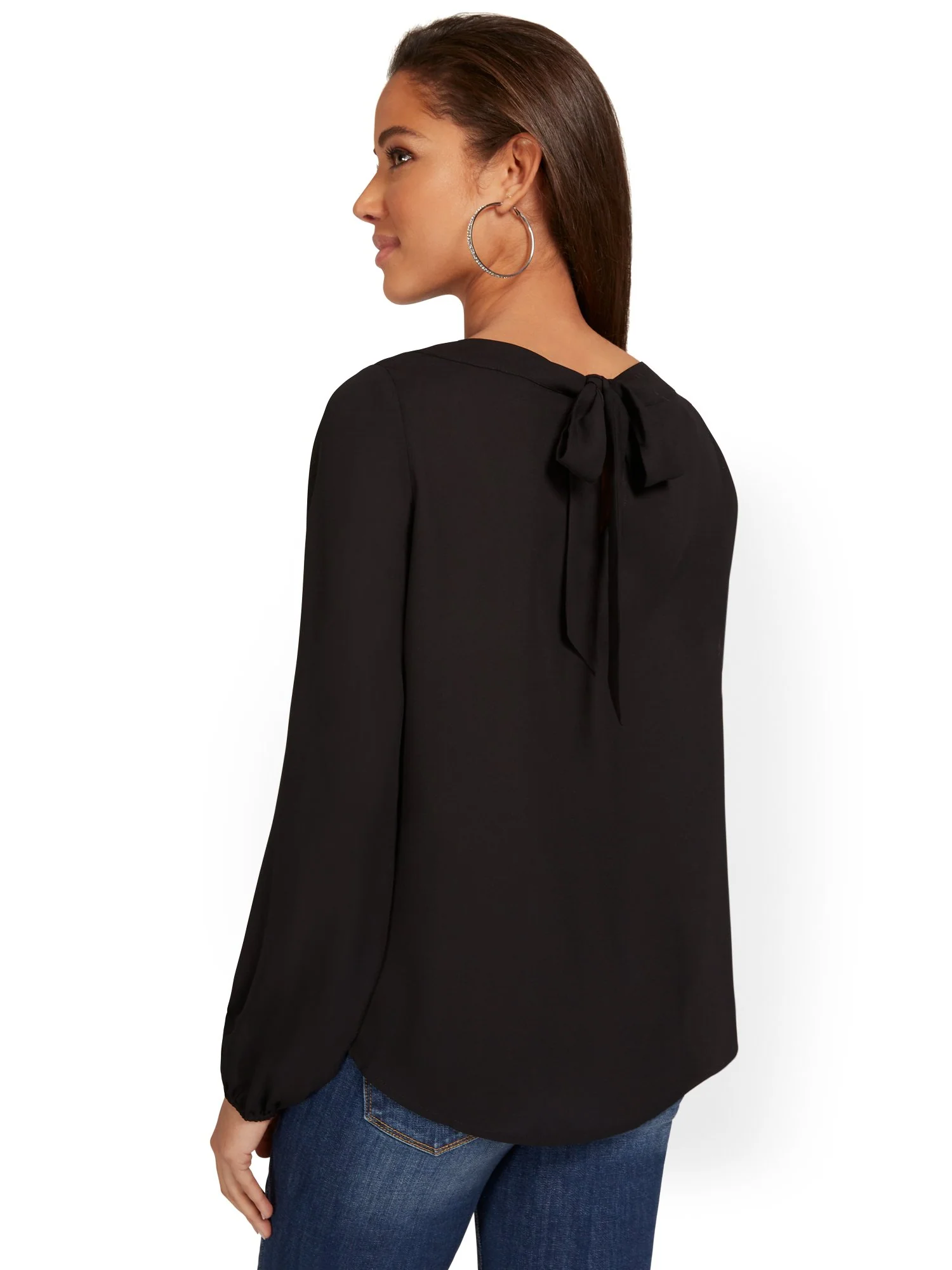 Back-Bow Blouse - Image 3