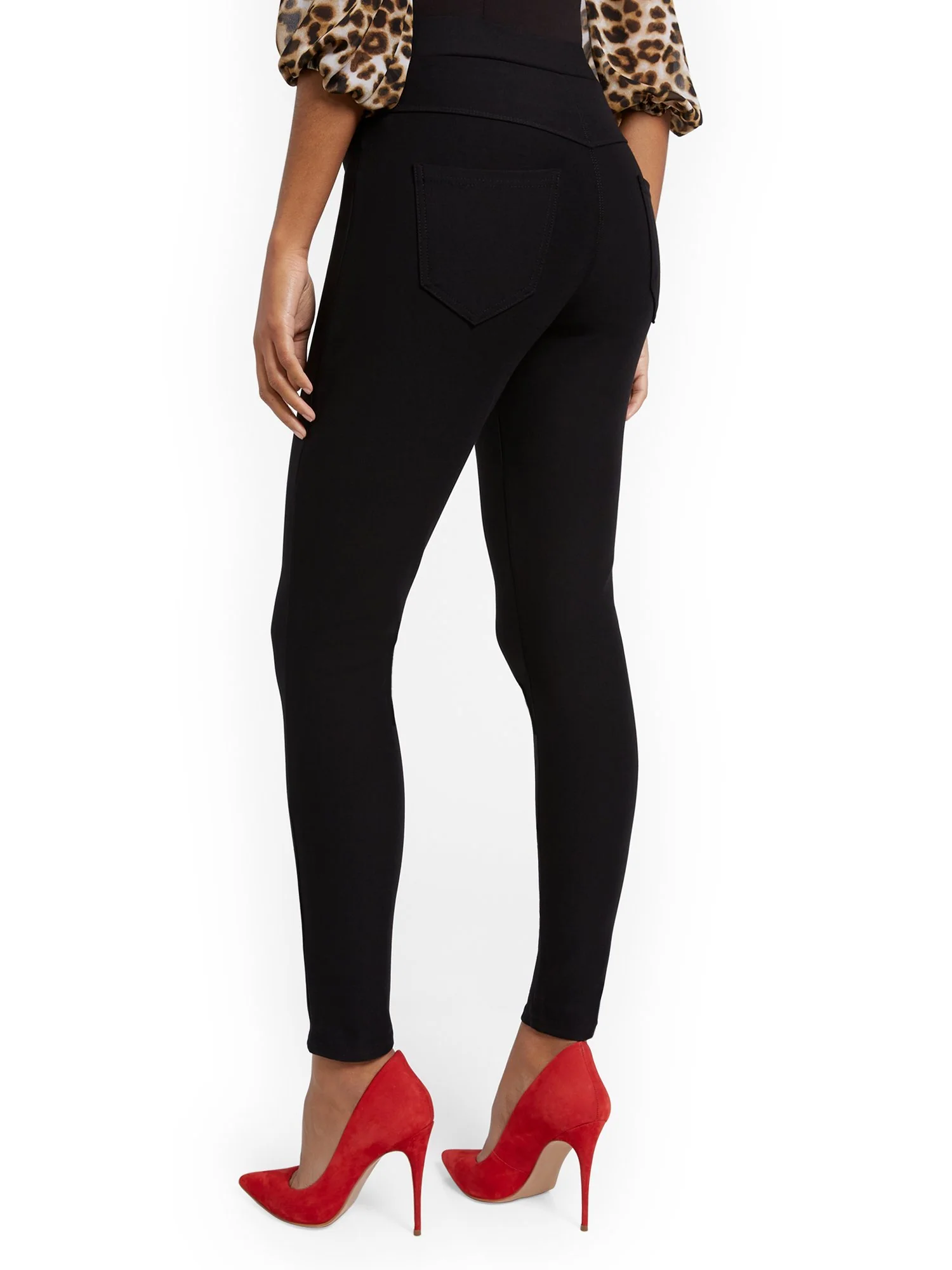 Back-Pocket Ponte Pant - Image 3