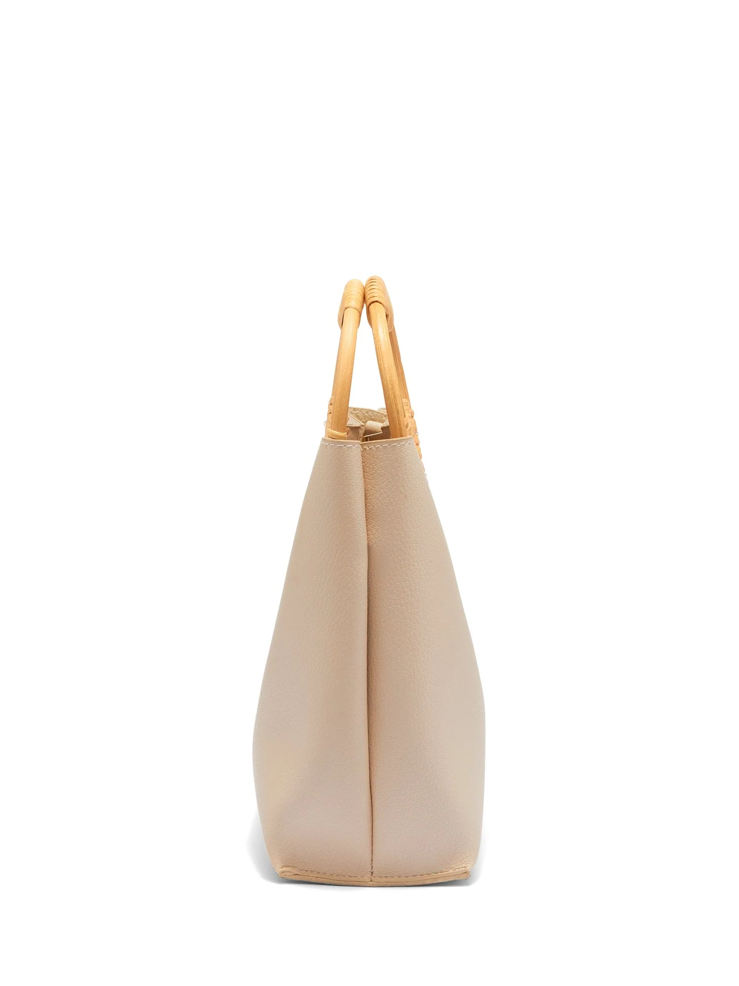 Bamboo-Handle Handbag - Image 3