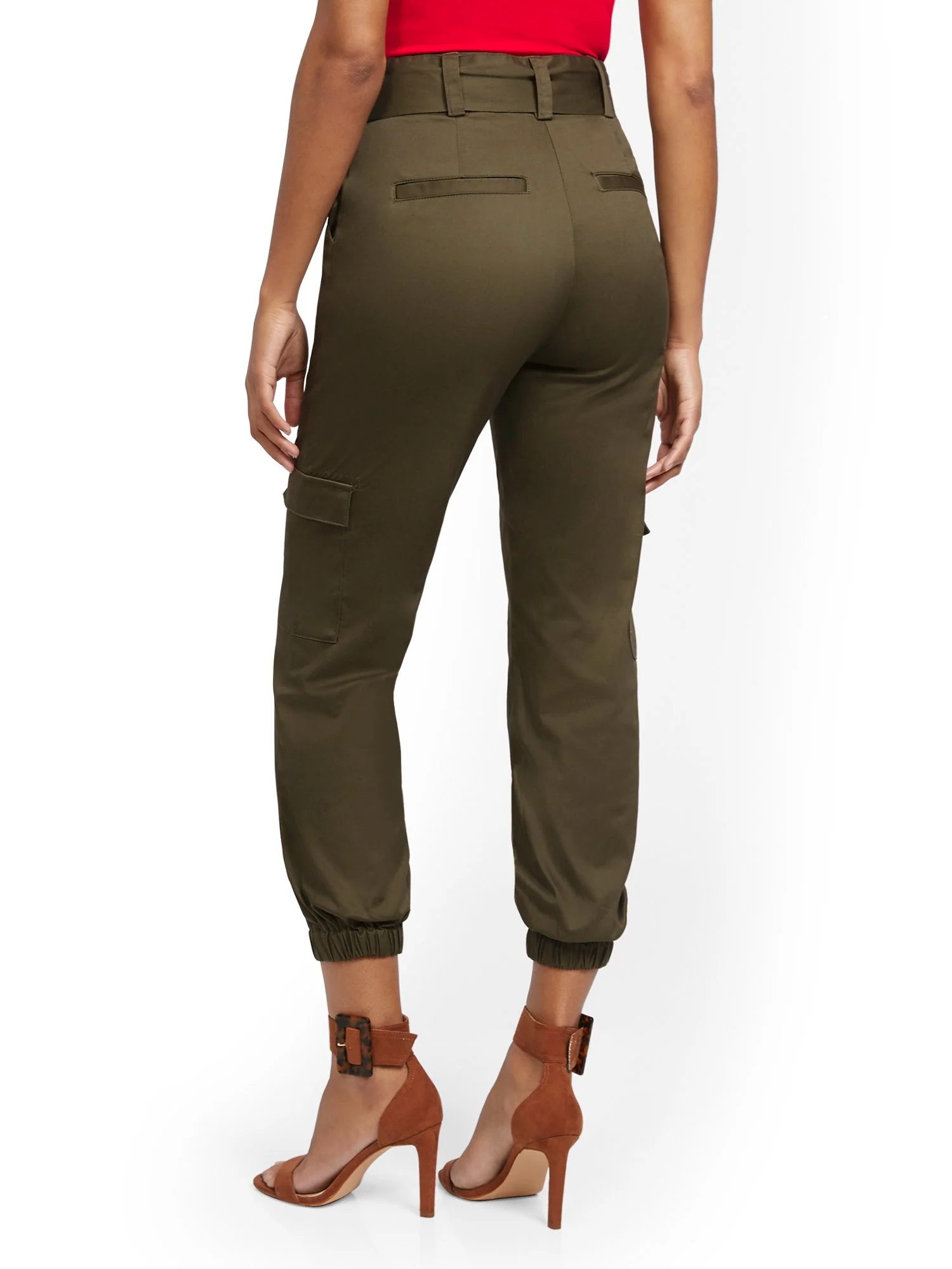 Belted Cargo Pant - 7th Avenue - Image 3