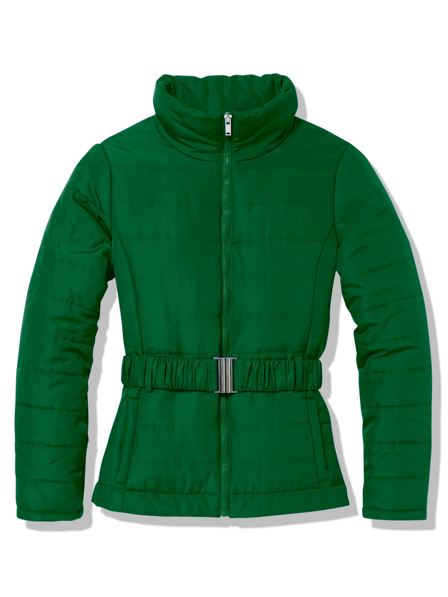 Belted Puffer Jacket - Image 16
