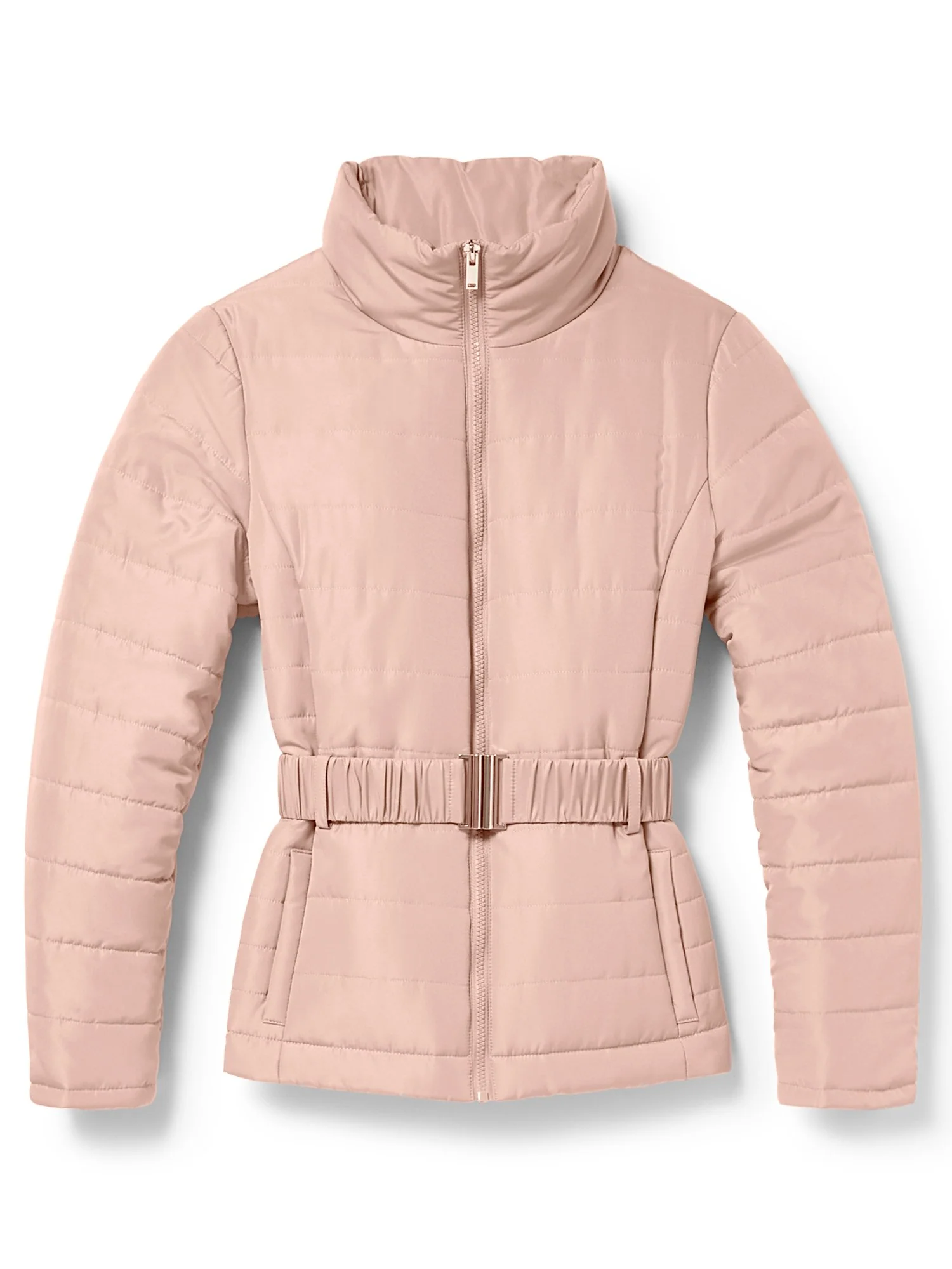 Belted Puffer Jacket - Image 6