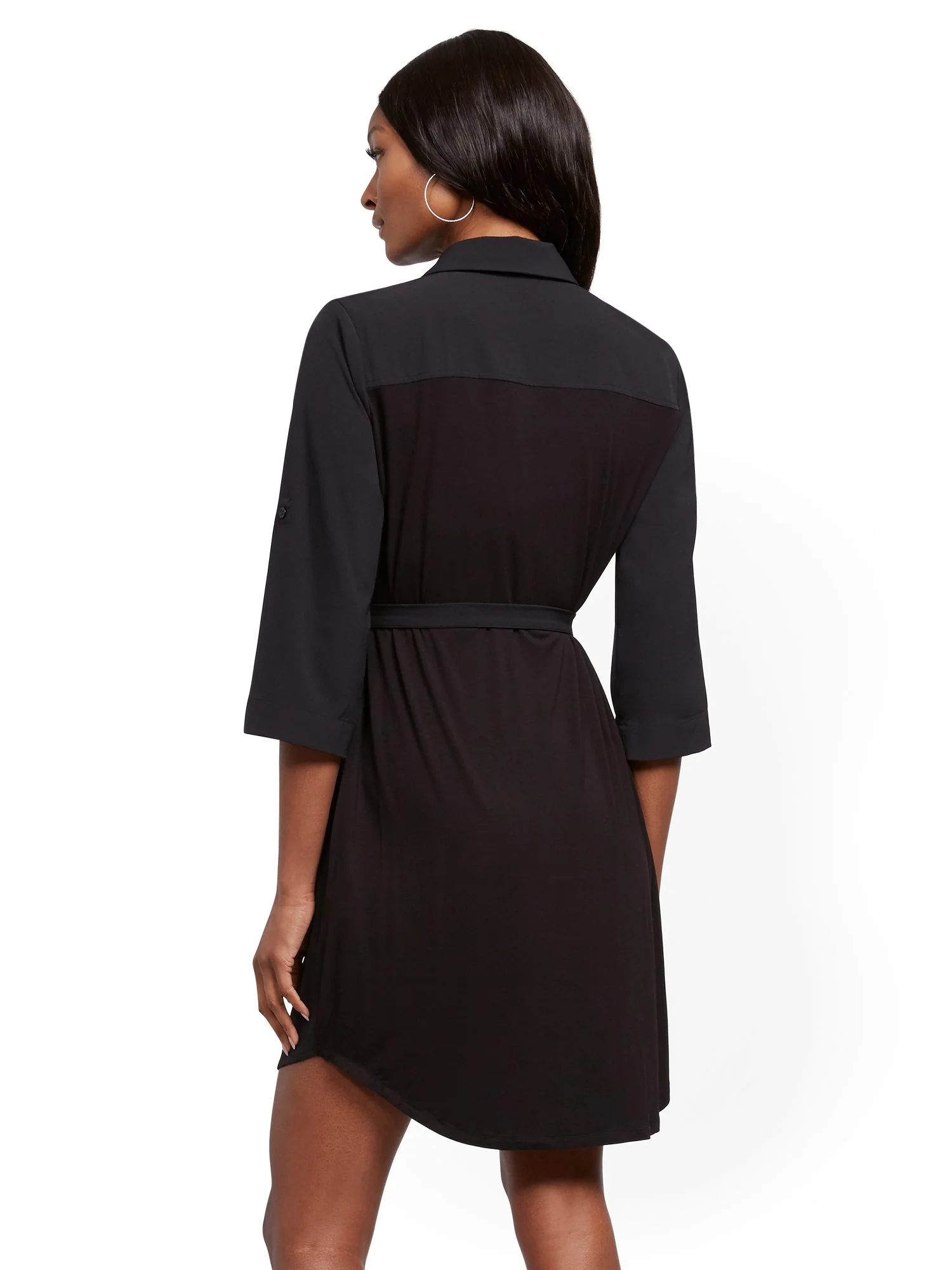 Belted Safari Shirtdress - Image 3