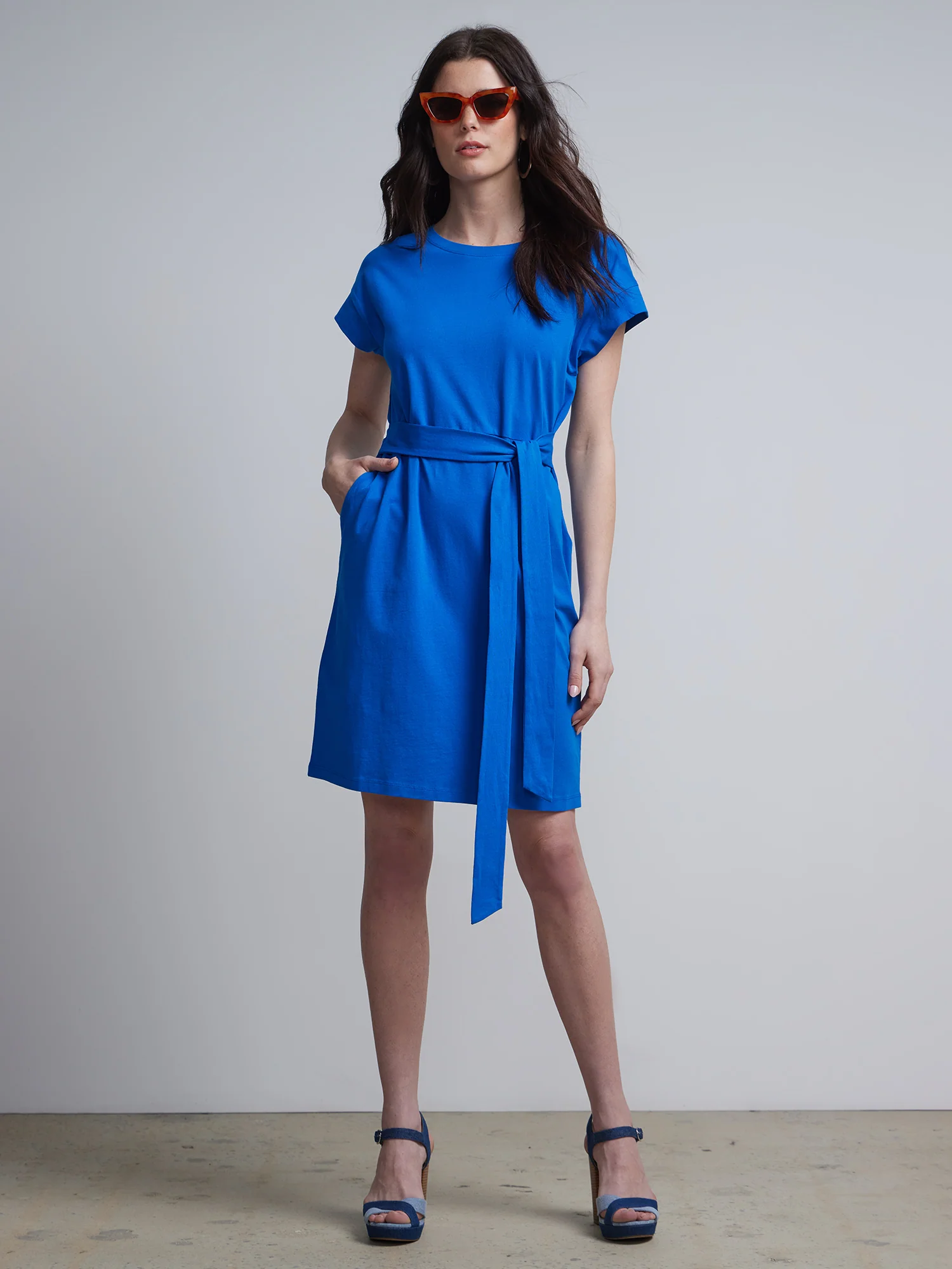 Belted T-Shirt Dress - Image 13