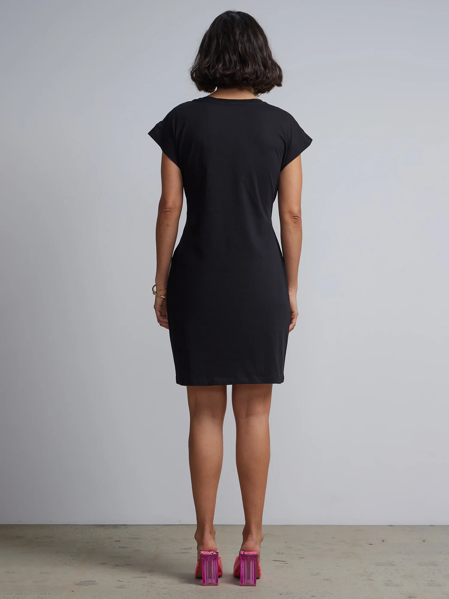 Belted T-Shirt Dress - Image 3