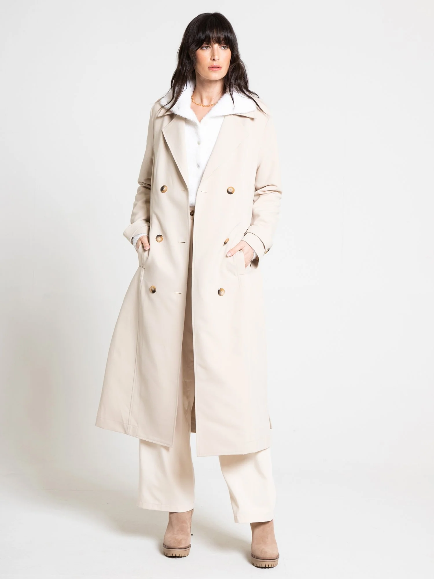 Belted Trenchcoat - Edit By Nine - Image 10