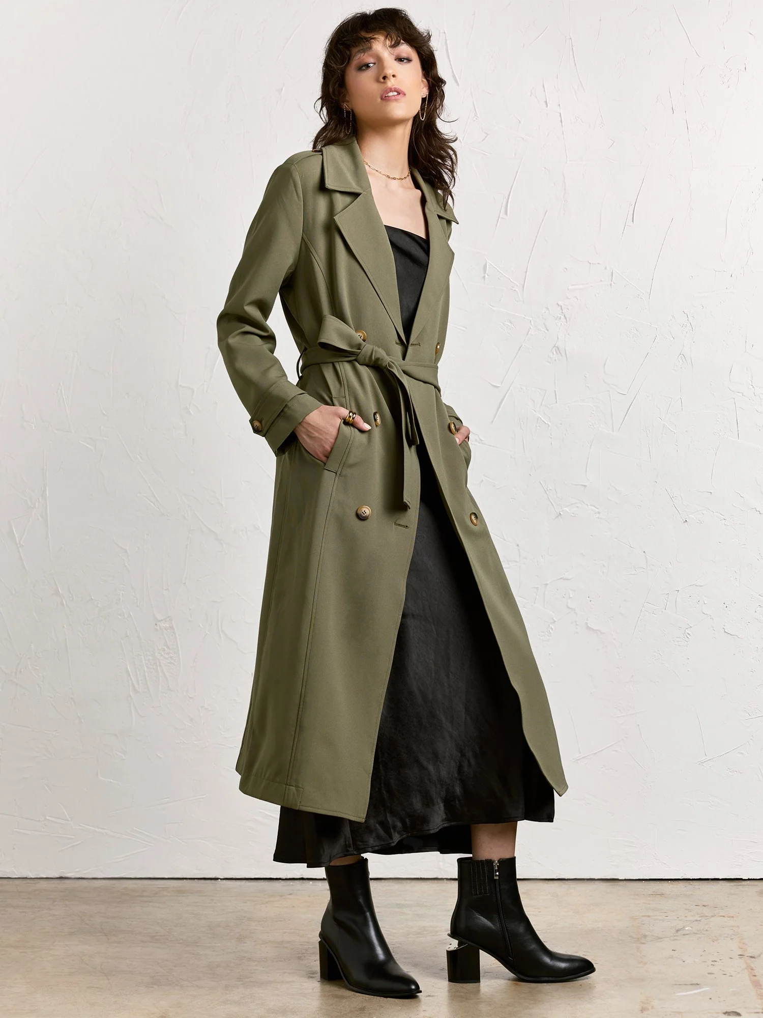 Belted Trenchcoat - Edit By Nine - Image 17
