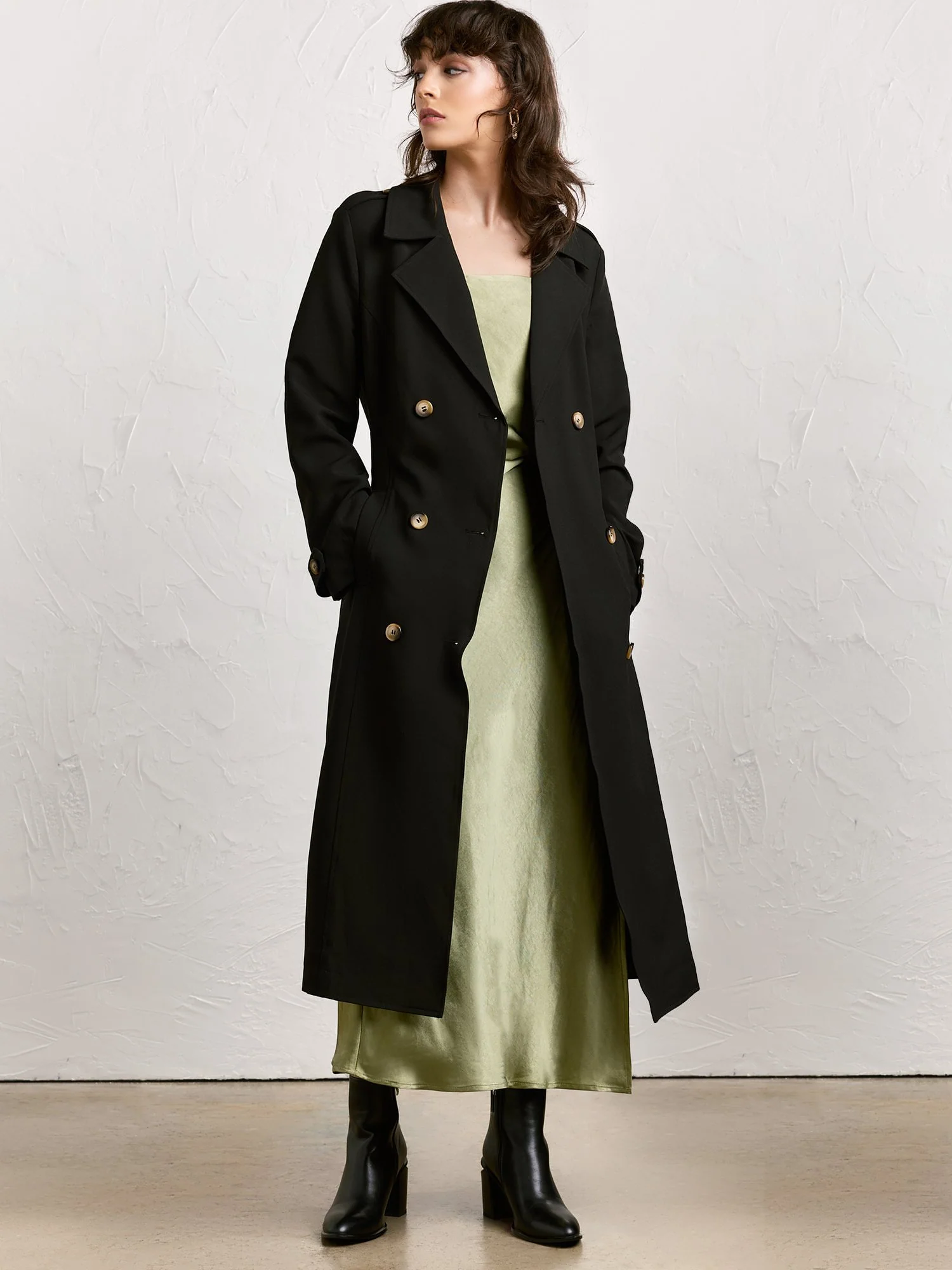 Belted Trenchcoat - Edit By Nine - Image 4