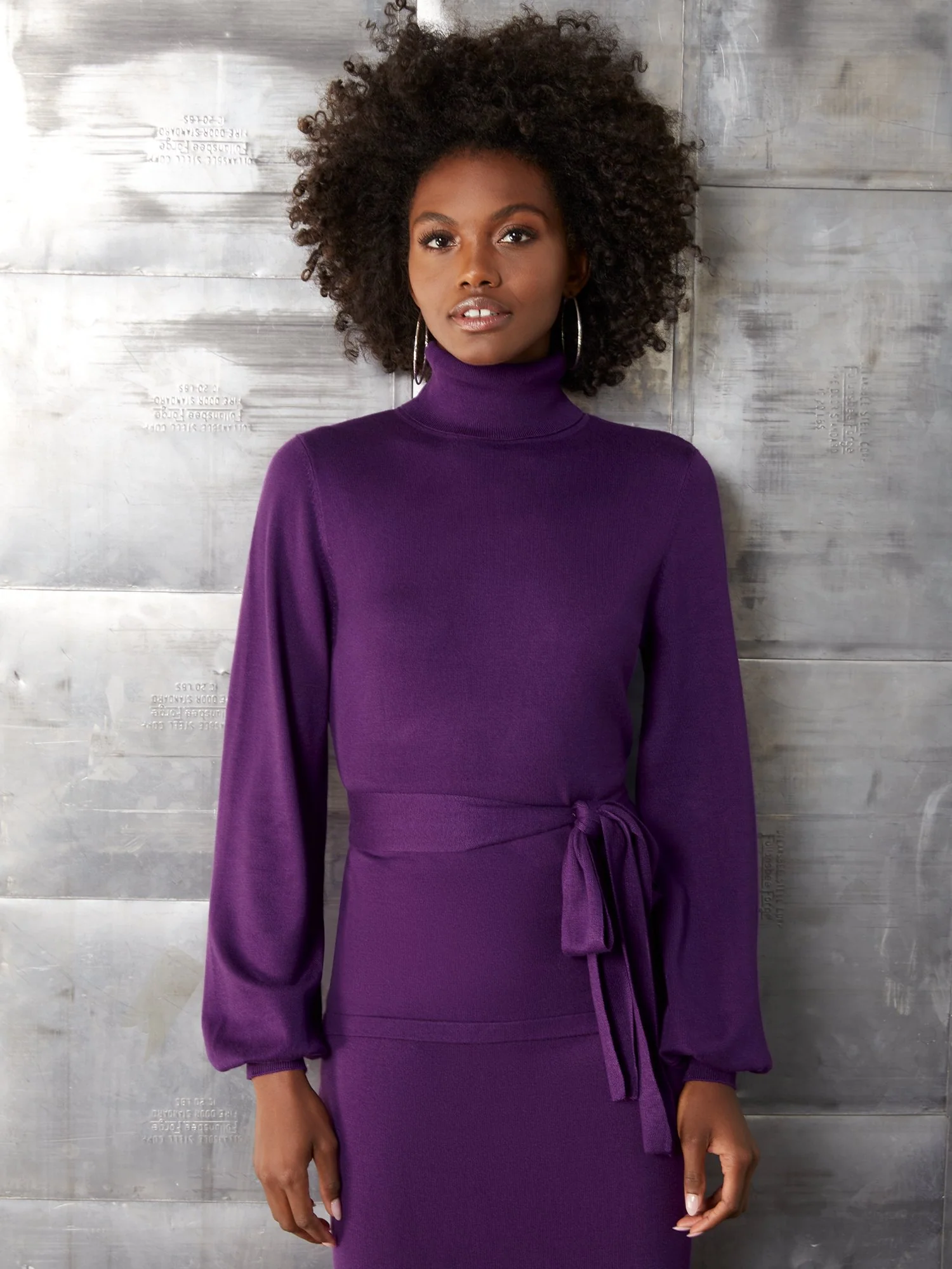 Belted Turtleneck Sweater - Image 12