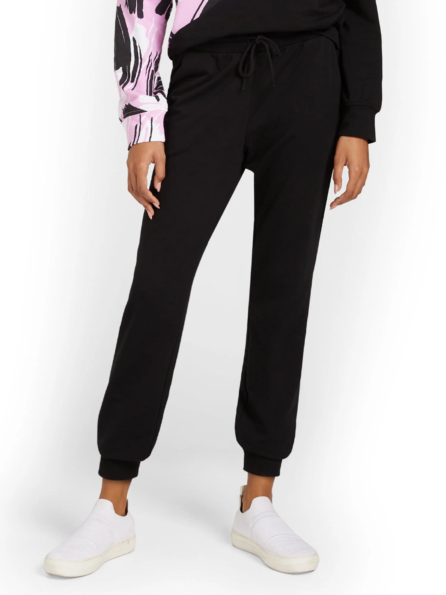 Black French Terry Jogger Pant