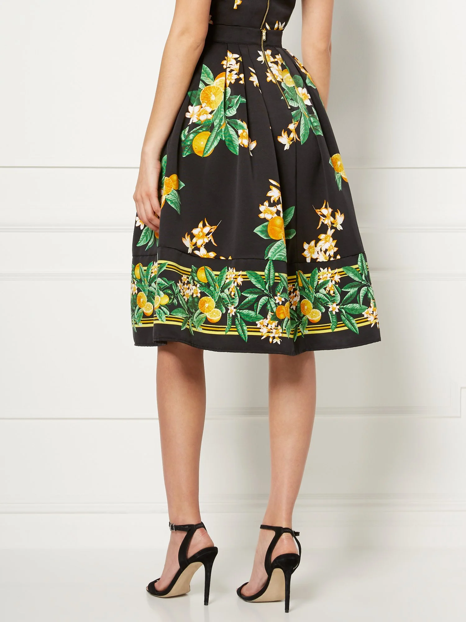 Black Maddie Skirt - Eva Mendes Collection - Image 3