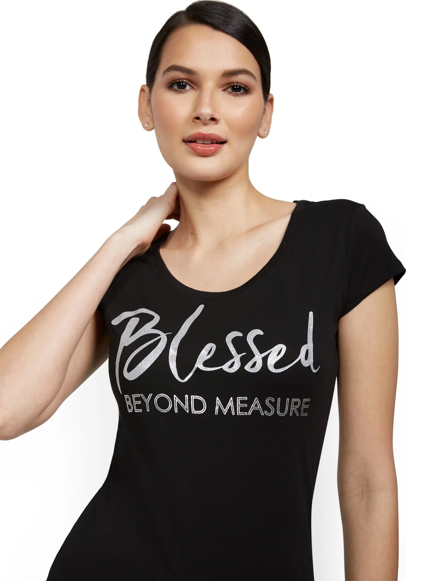 Blessed Beyond Measure Graphic Tee - Image 2