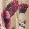 Bold Floral Puffed Sleeves With V-Neckline A-Line Maxi Dress - Image 4