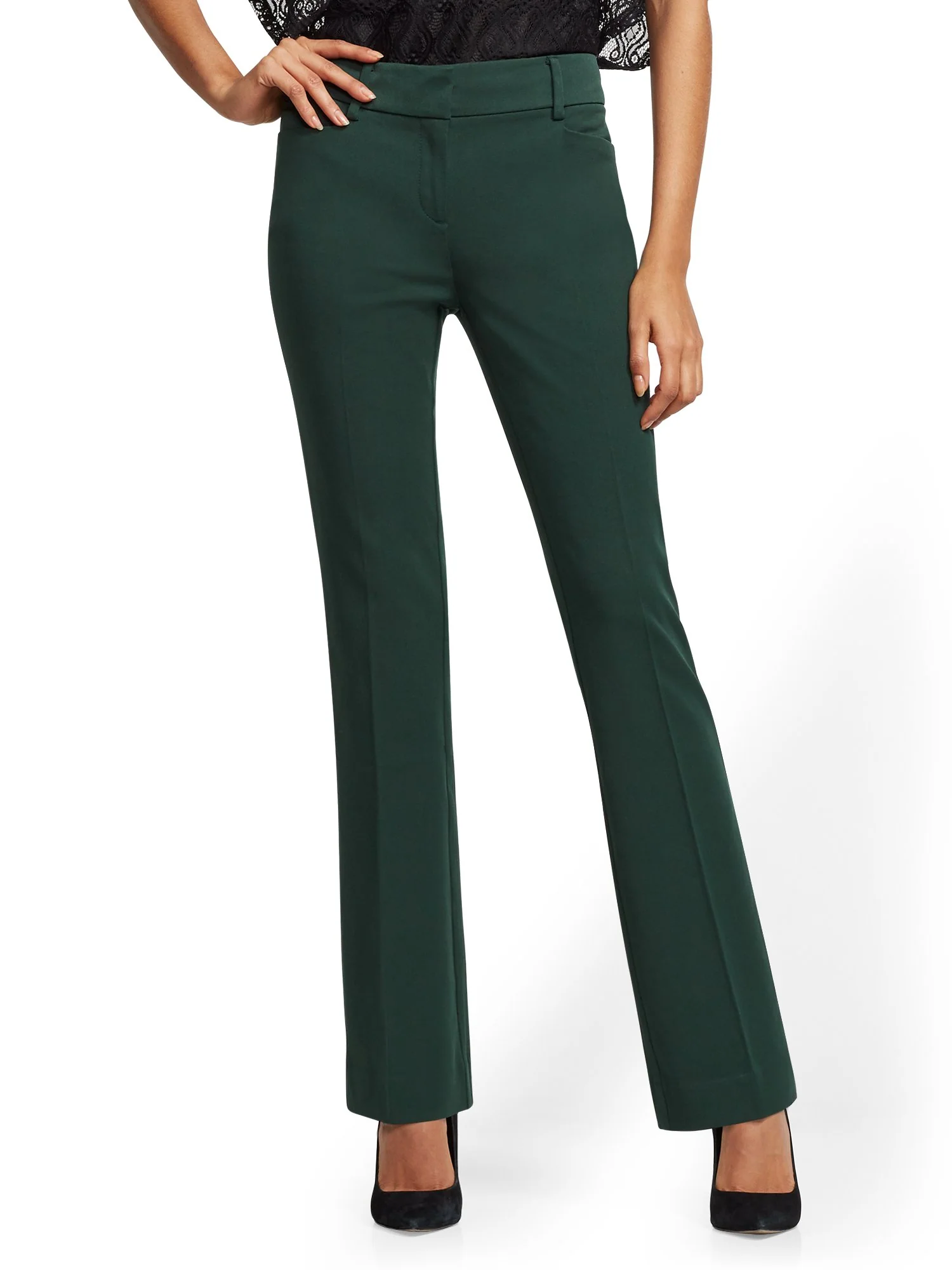 Bootcut Pant - Mid Rise - SuperStretch - 7th Avenue - Image 11