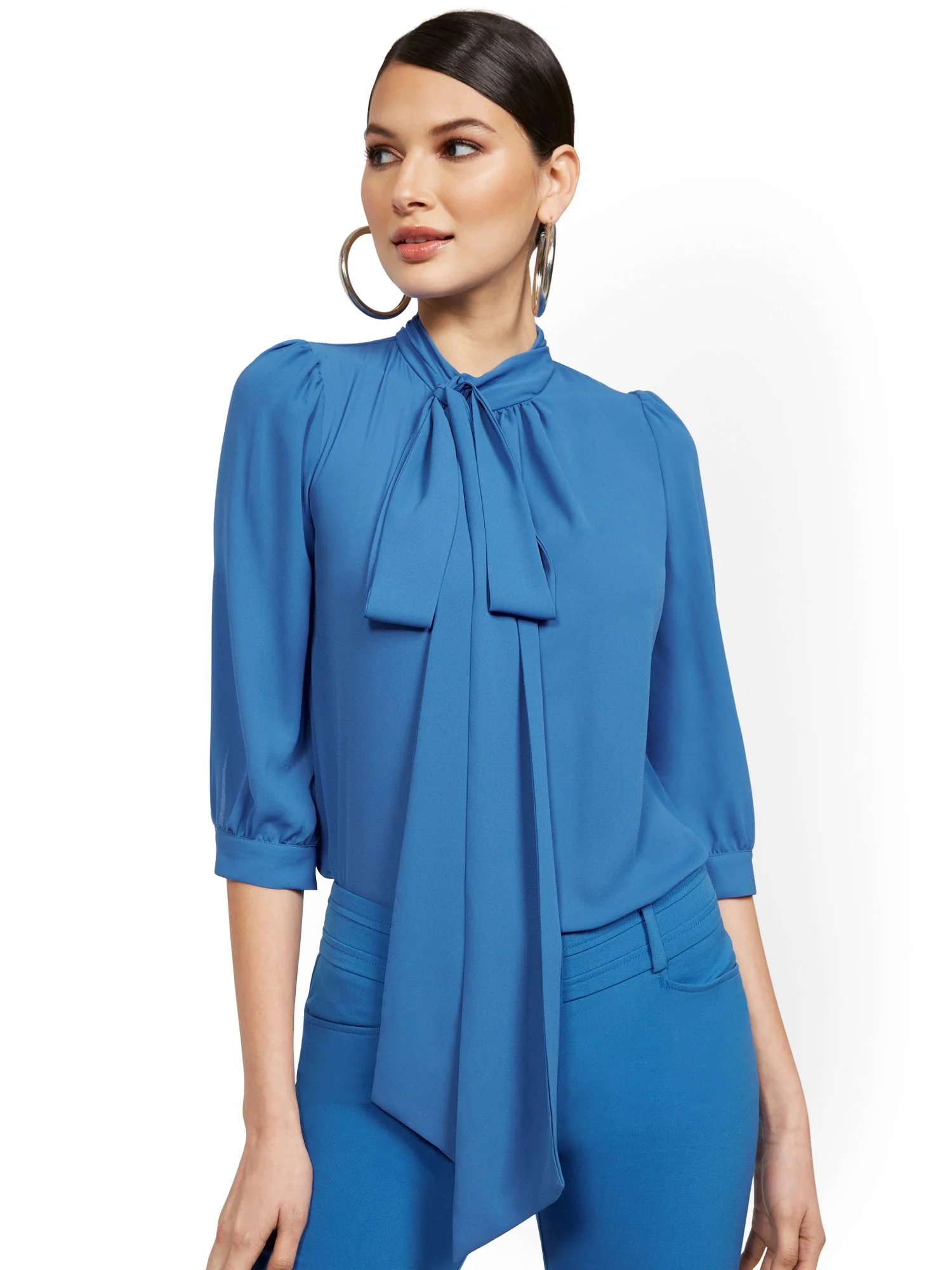 Bow Blouse - 7th Avenue - Image 4