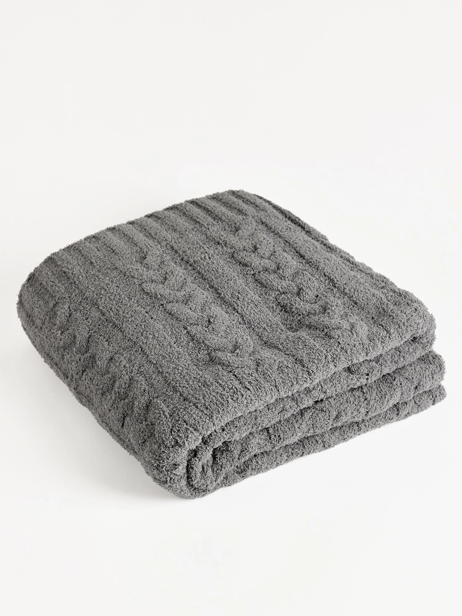 Comfy Luxe Braided Cable Knit Throw Blanket - Brands We Love