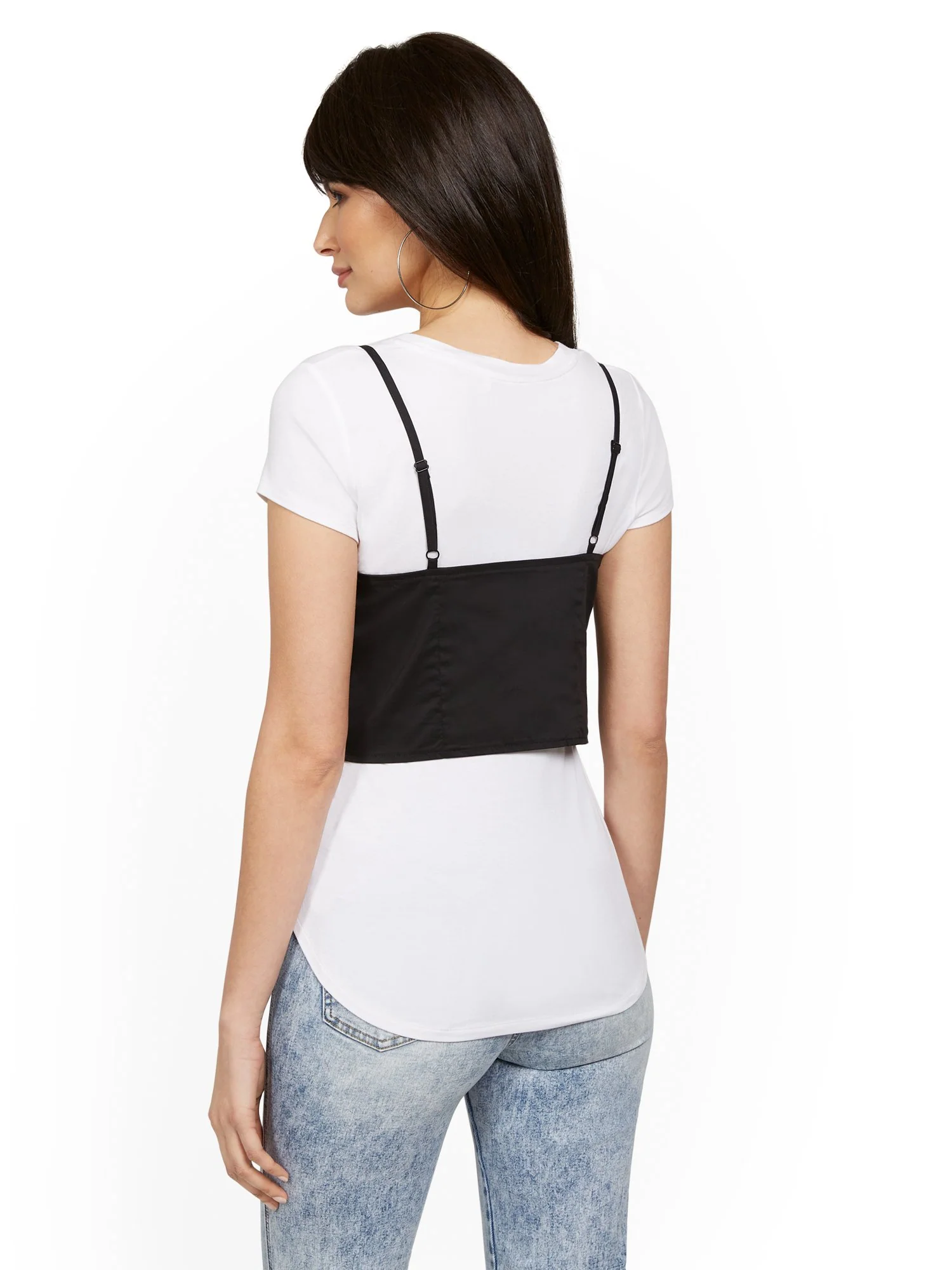 Bustier-Tank Twofer Top - Image 3