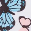 Butterfly-Print Caftan Blouse - Image 4