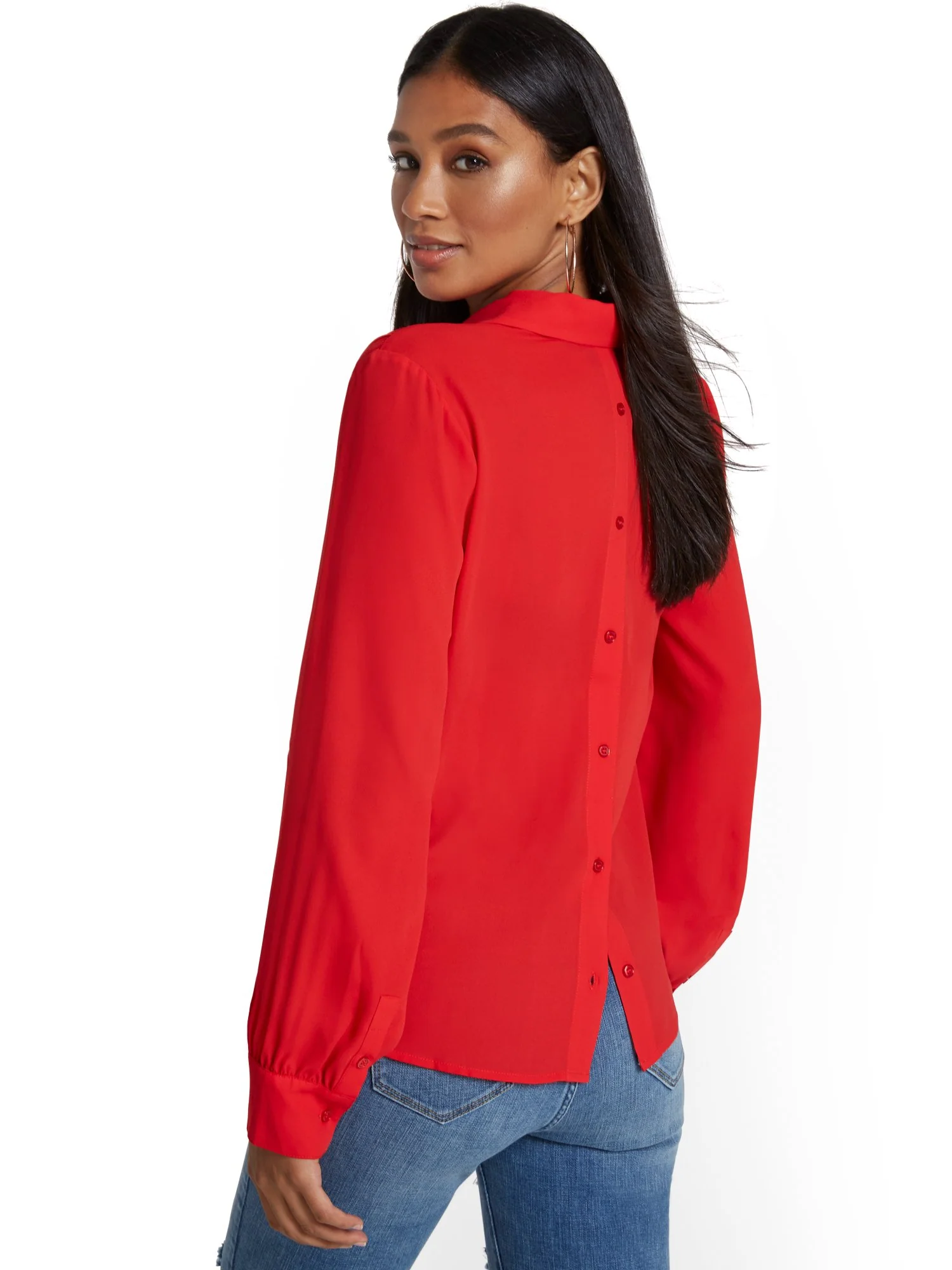 Button-Back Shirt - Image 6