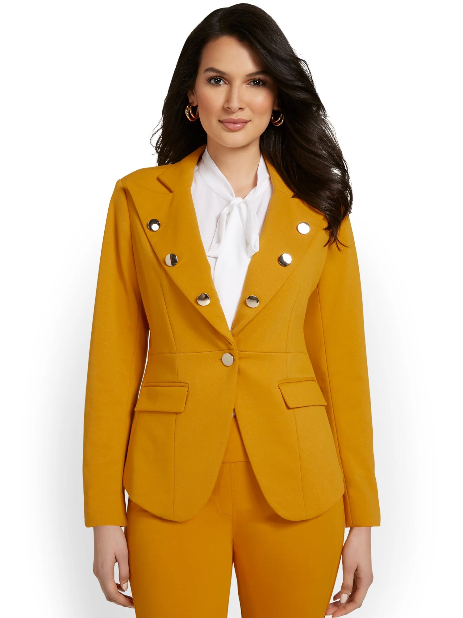 Button-Lapel Jacket - Superflex