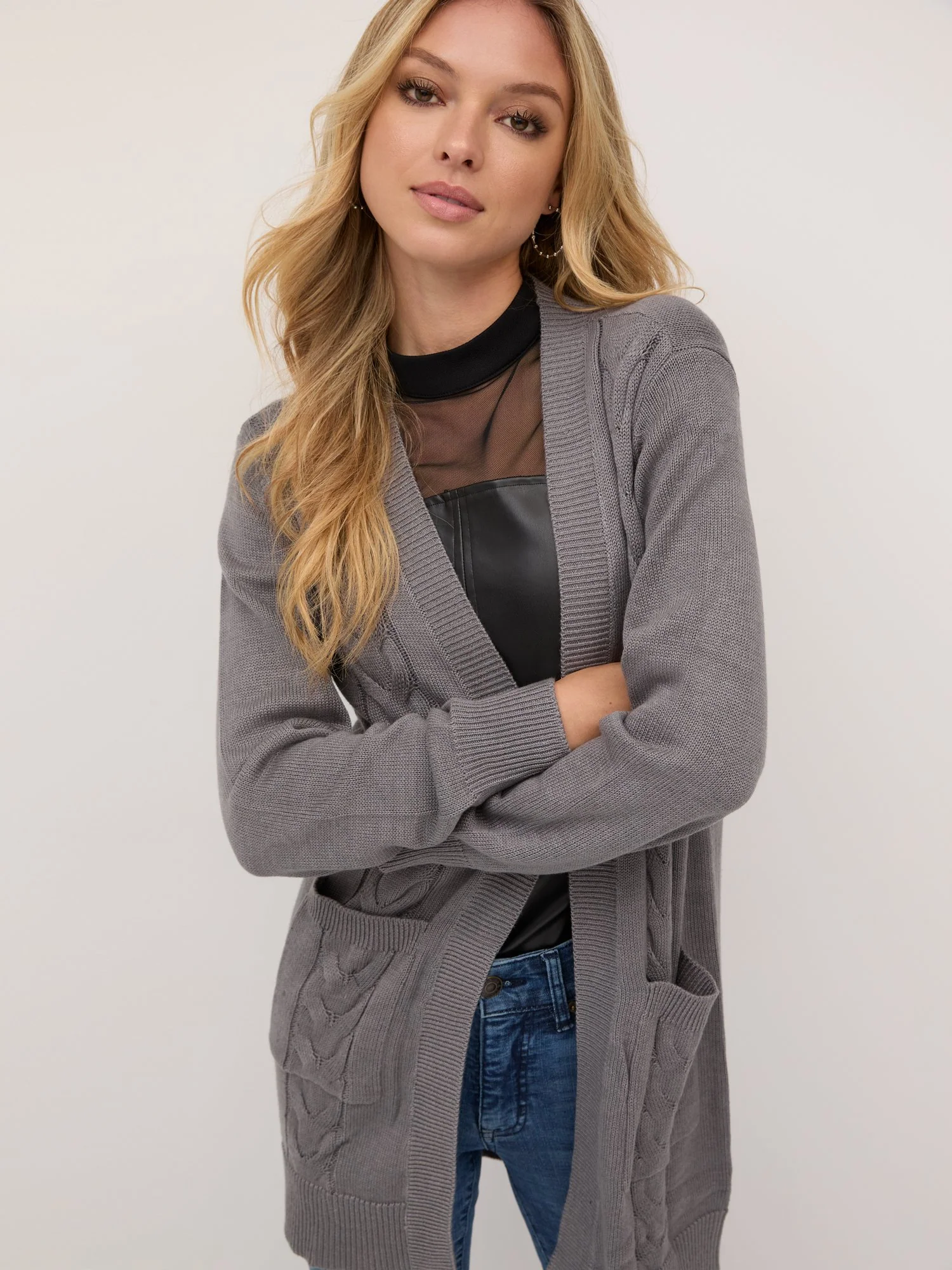 Cable-Knit Cardigan - Image 5