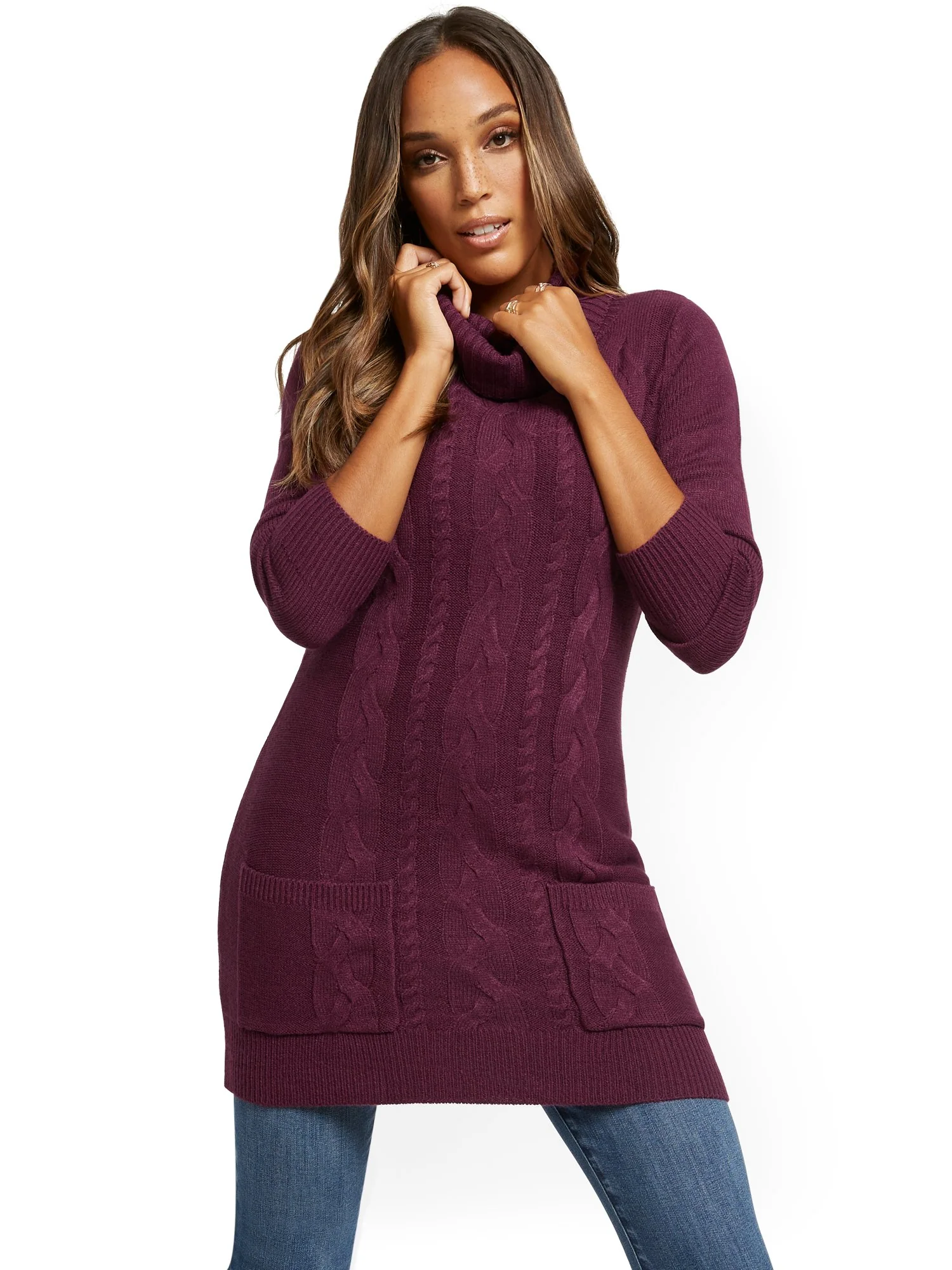 Cable-Knit Tunic - Image 5
